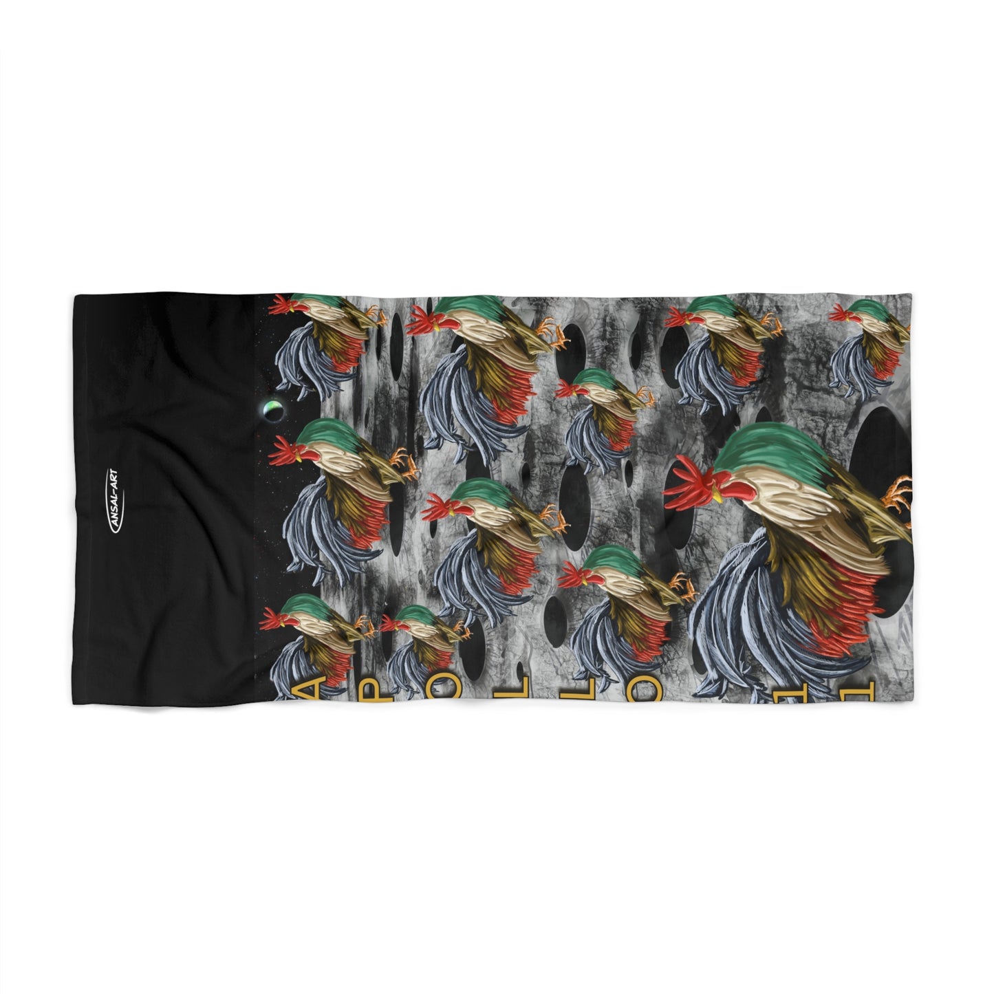 A-pollo 11-Beach Towel