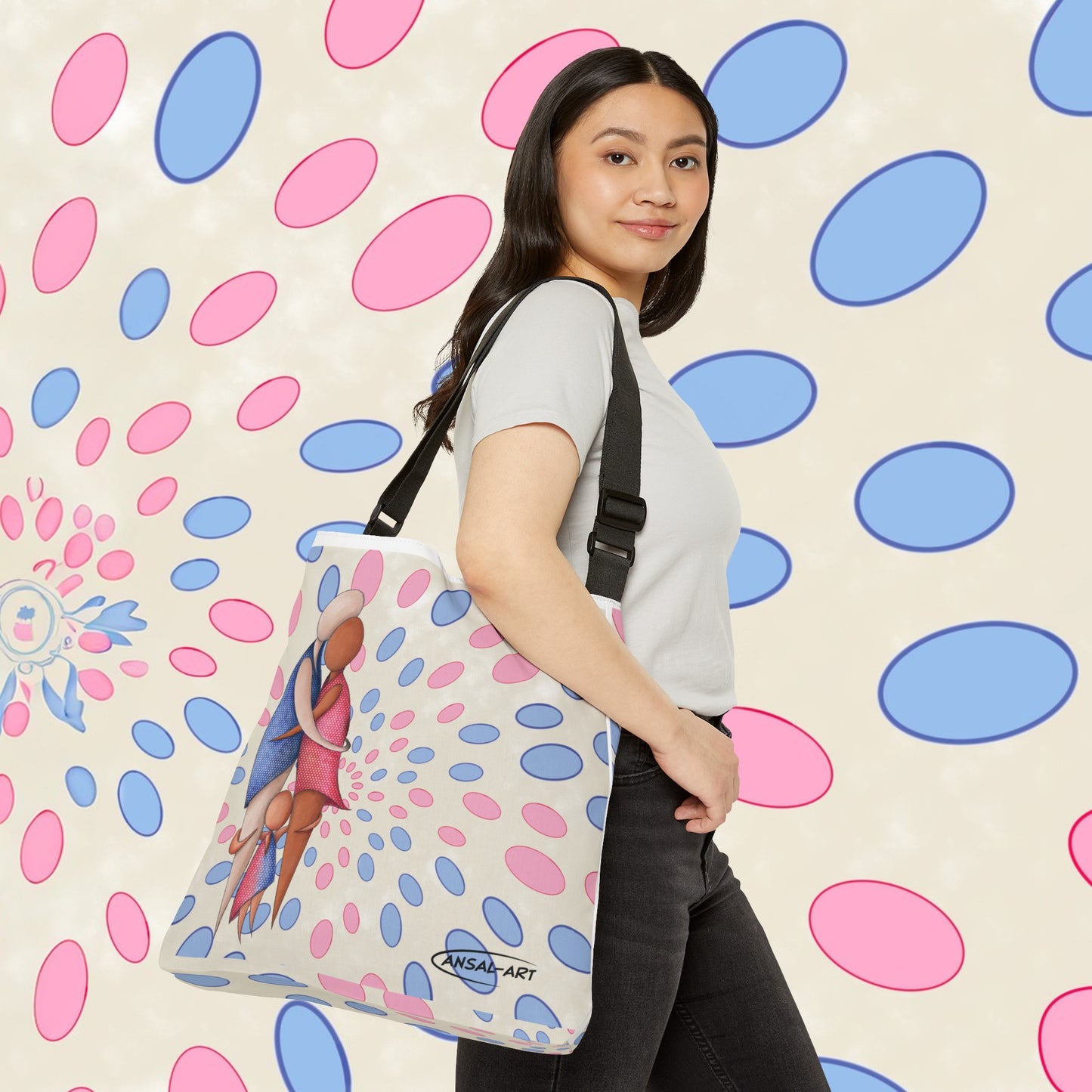Abbracci pop- Bag (AOP)