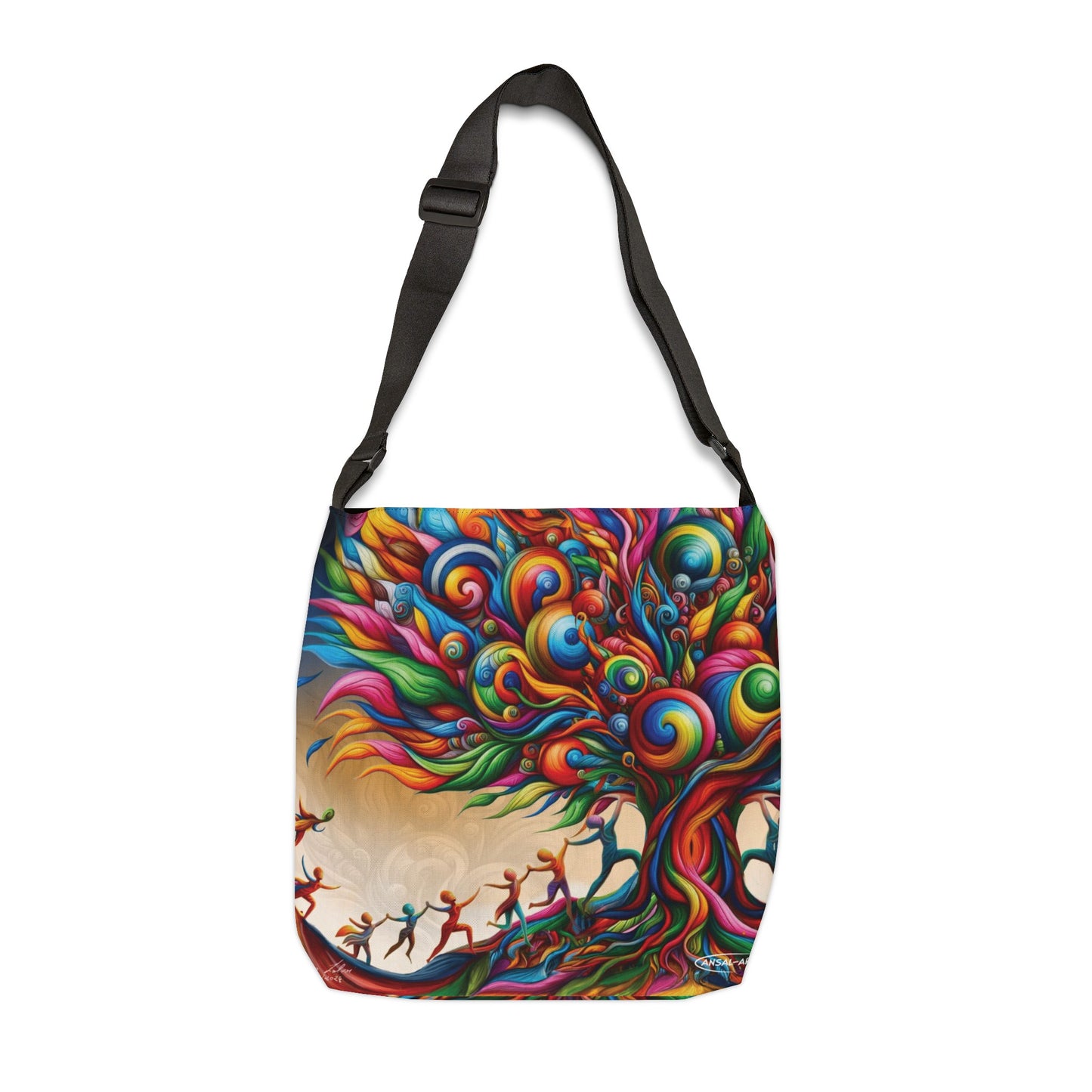 Albero della vita-Adjustable Tote Bag (AOP)