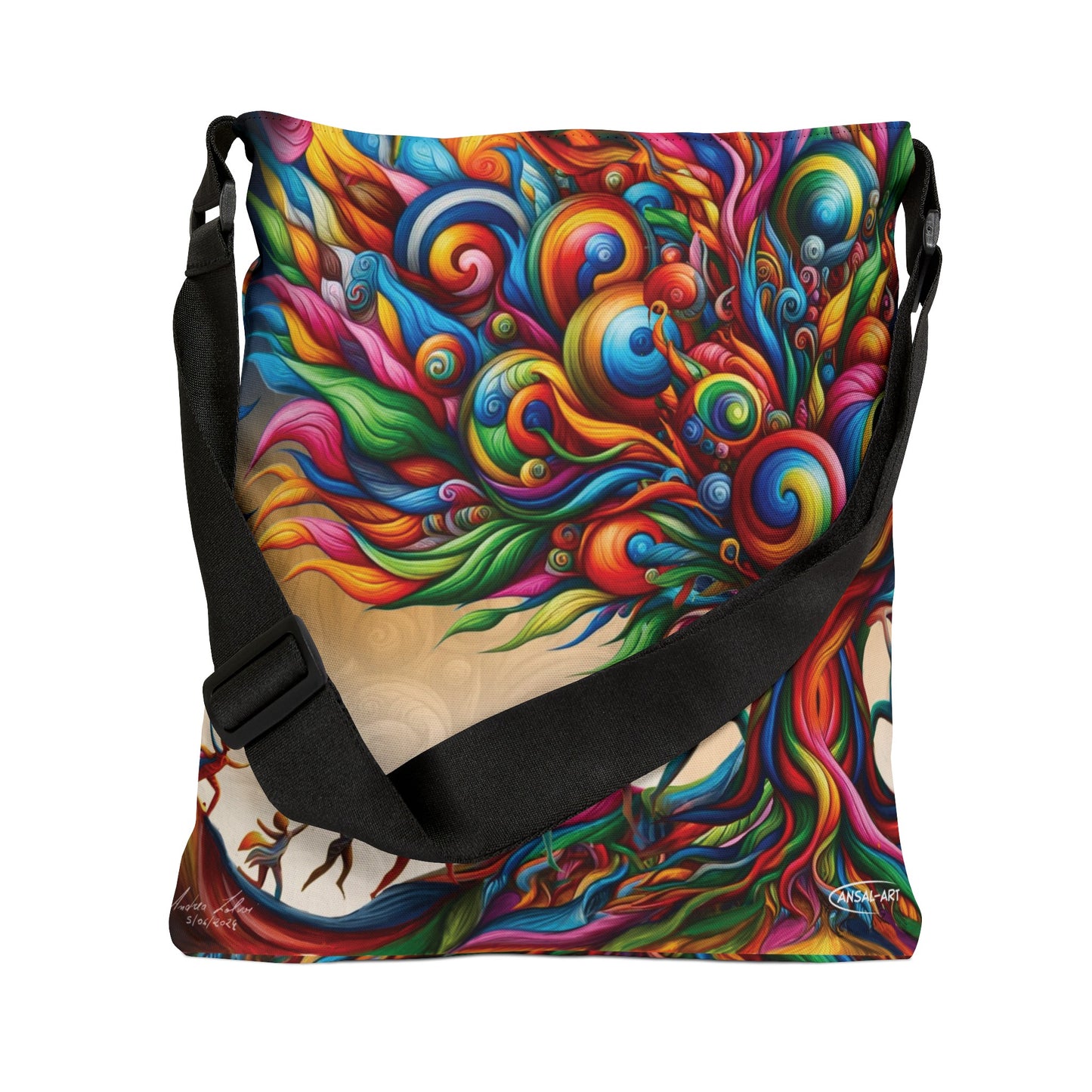 Albero della vita-Adjustable Tote Bag (AOP)
