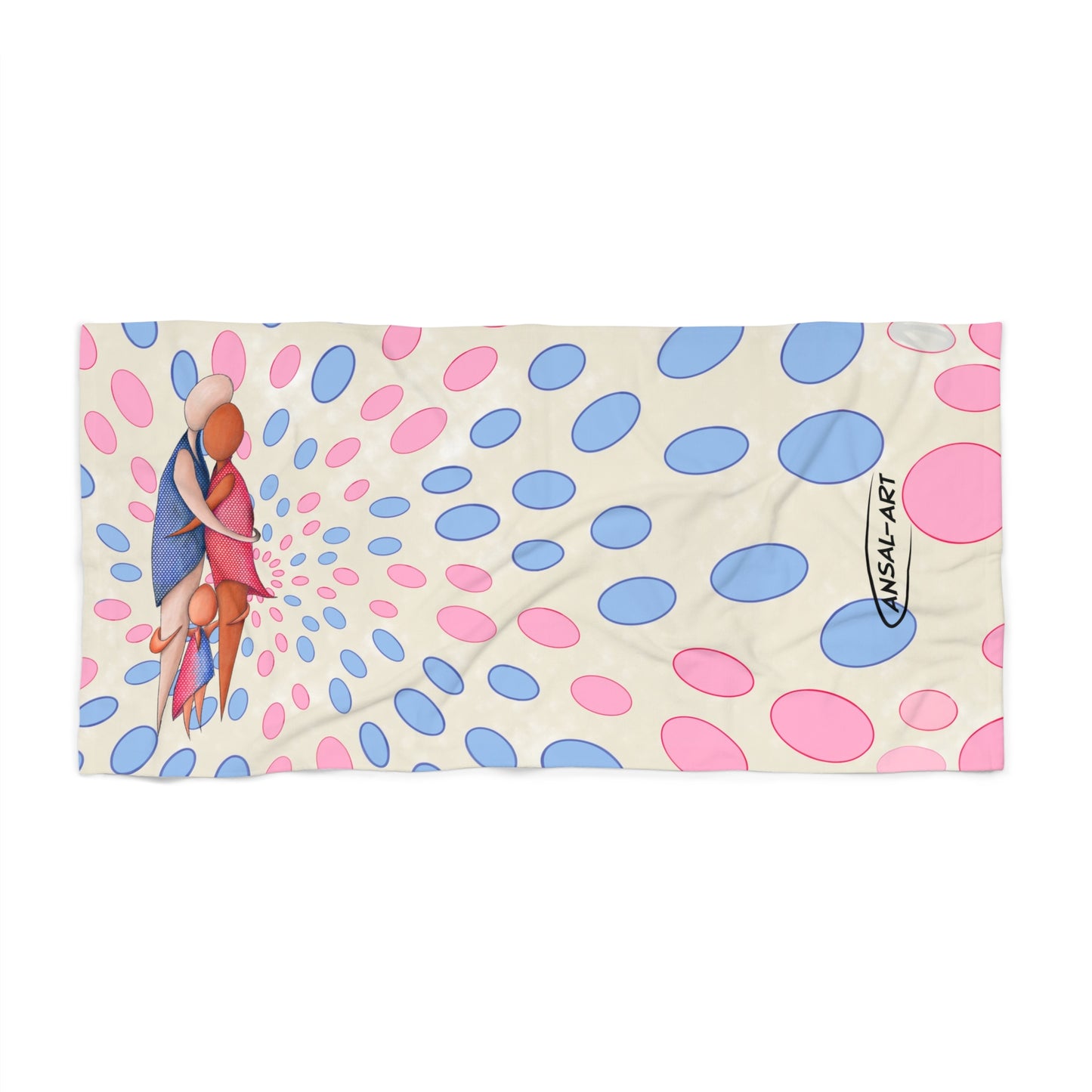 Abbracci pop - Beach Towel