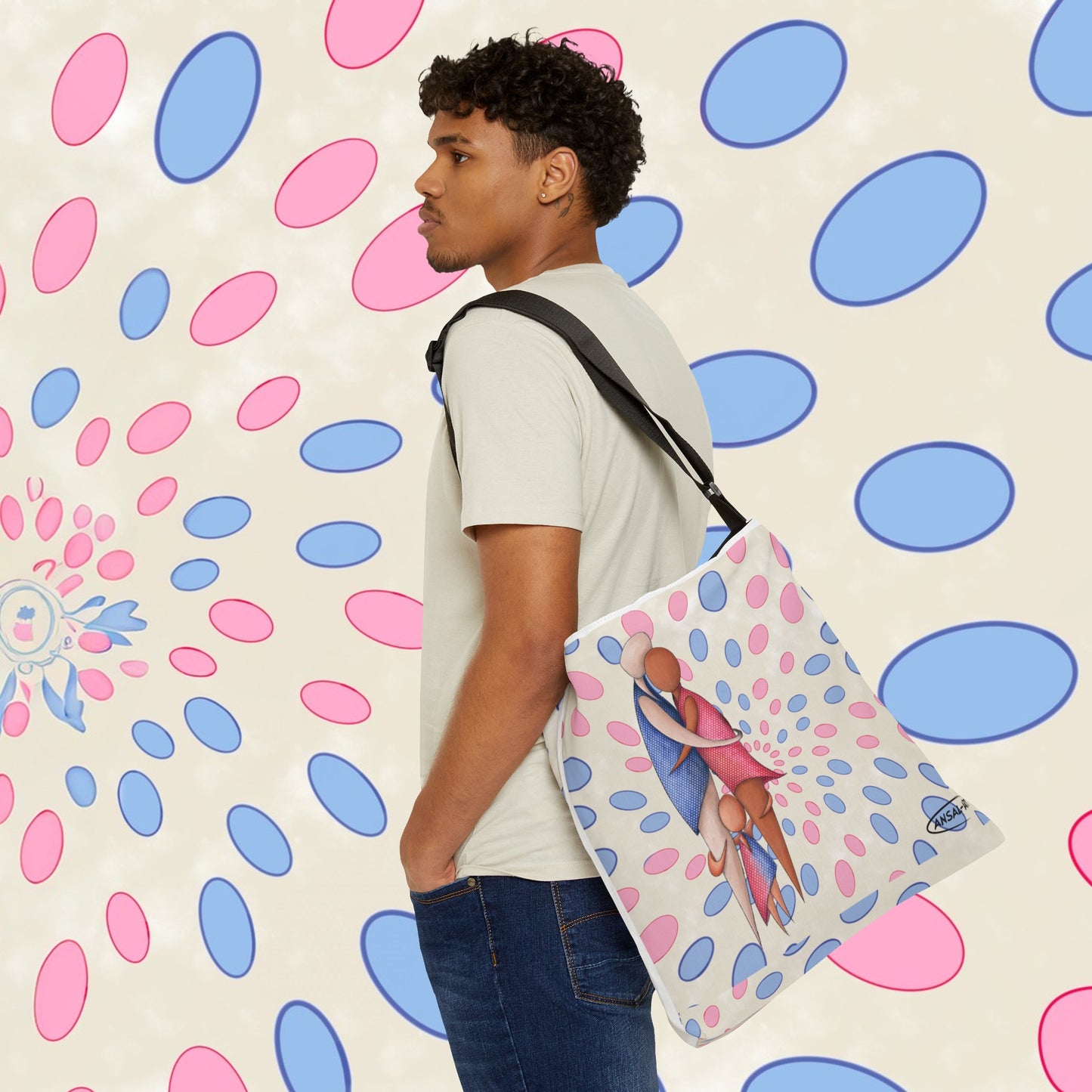 Abbracci pop- Bag (AOP)