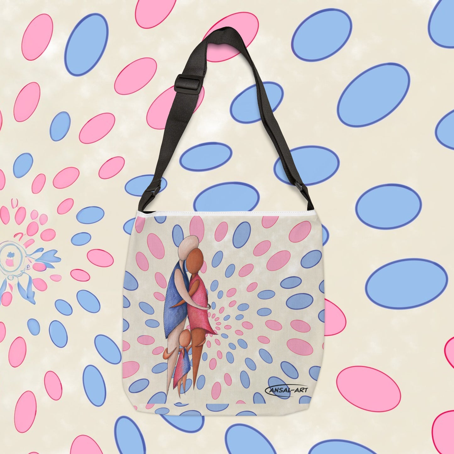 Abbracci pop- Bag (AOP)