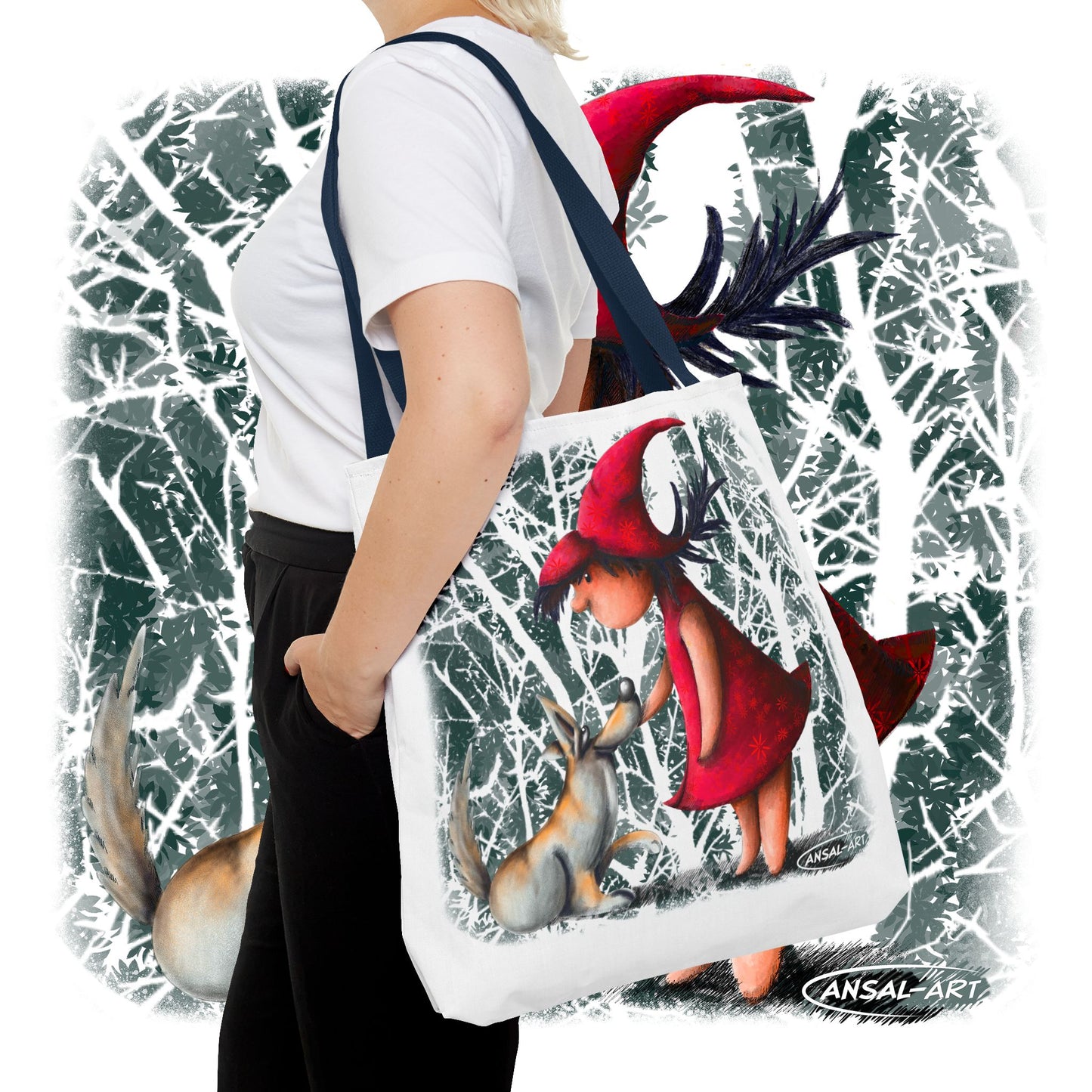 Cappuccetto Rosso-Tote Bag (AOP)