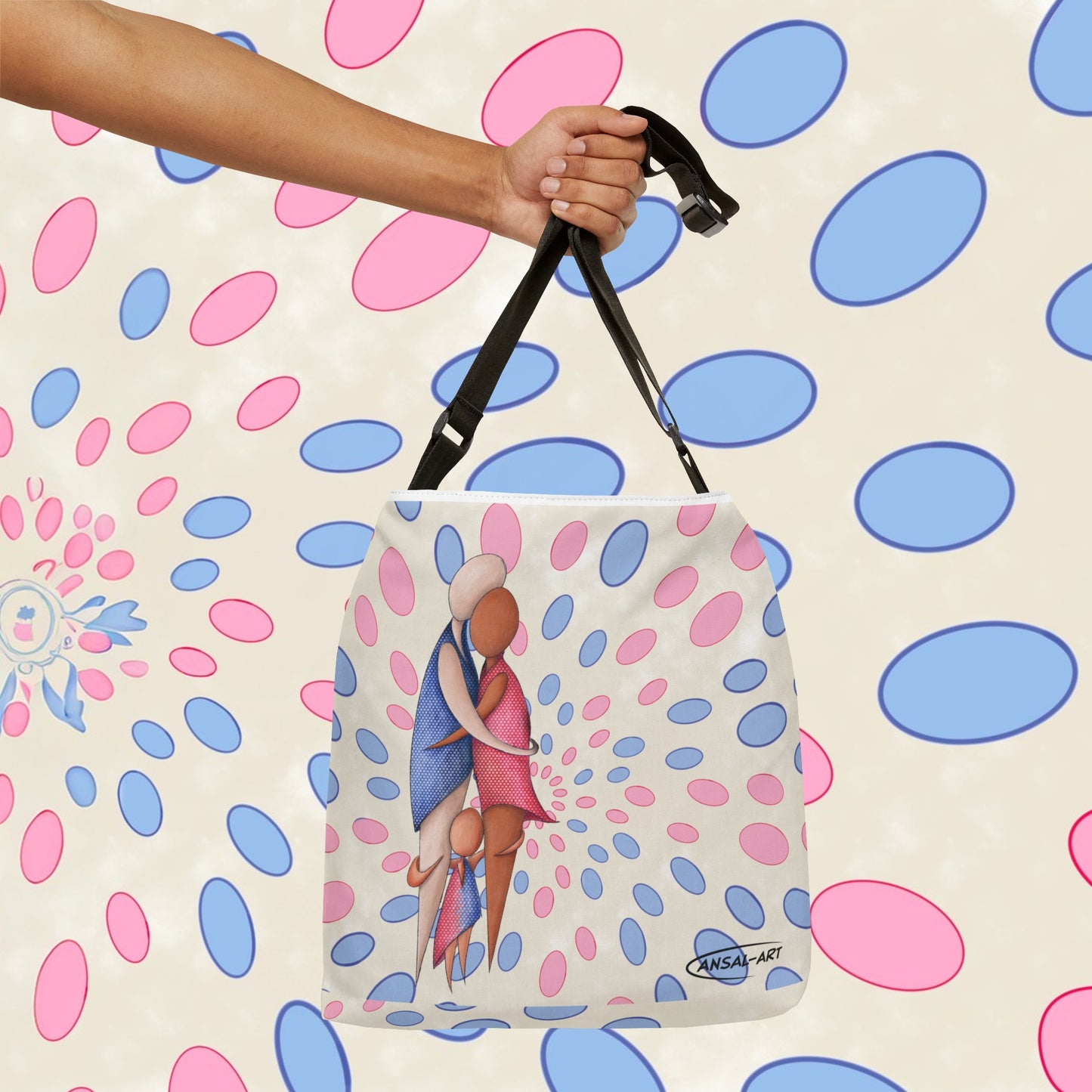 Abbracci pop- Bag (AOP)