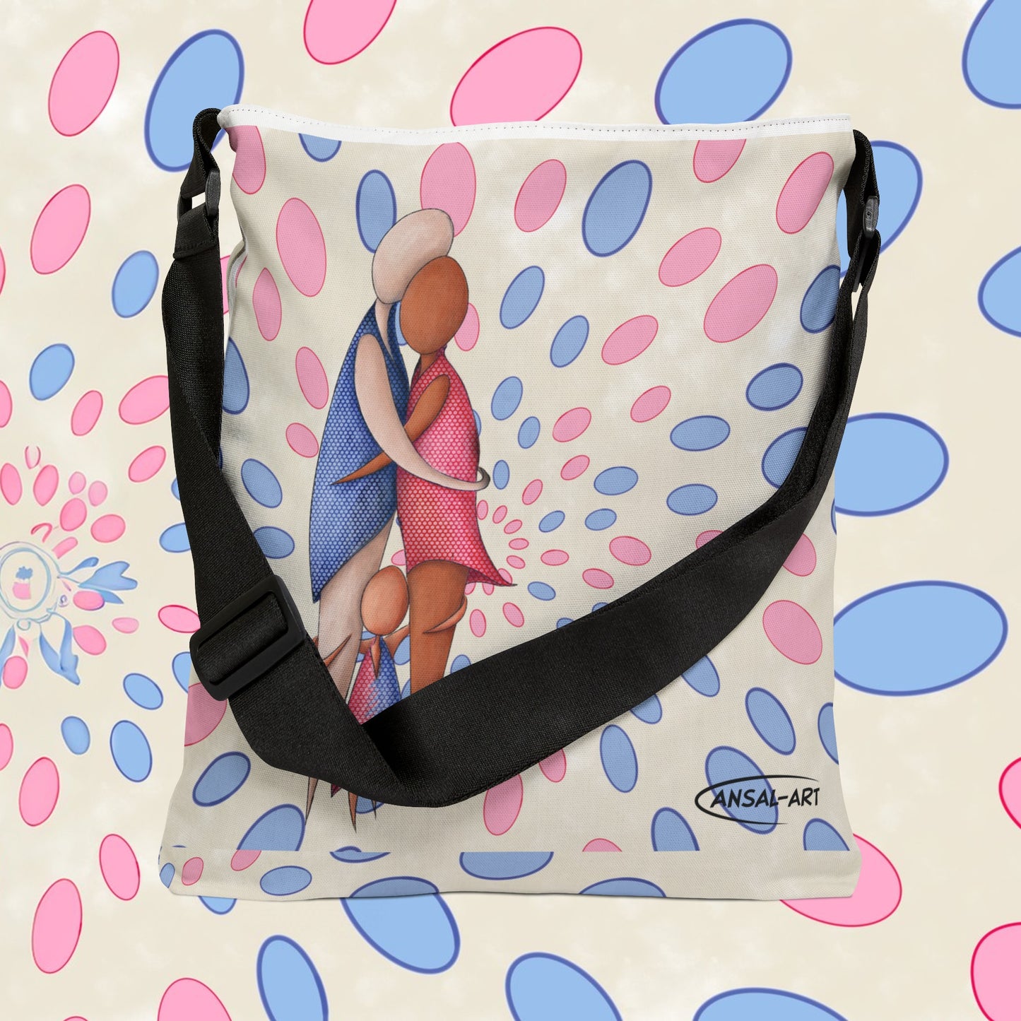 Abbracci pop- Bag (AOP)