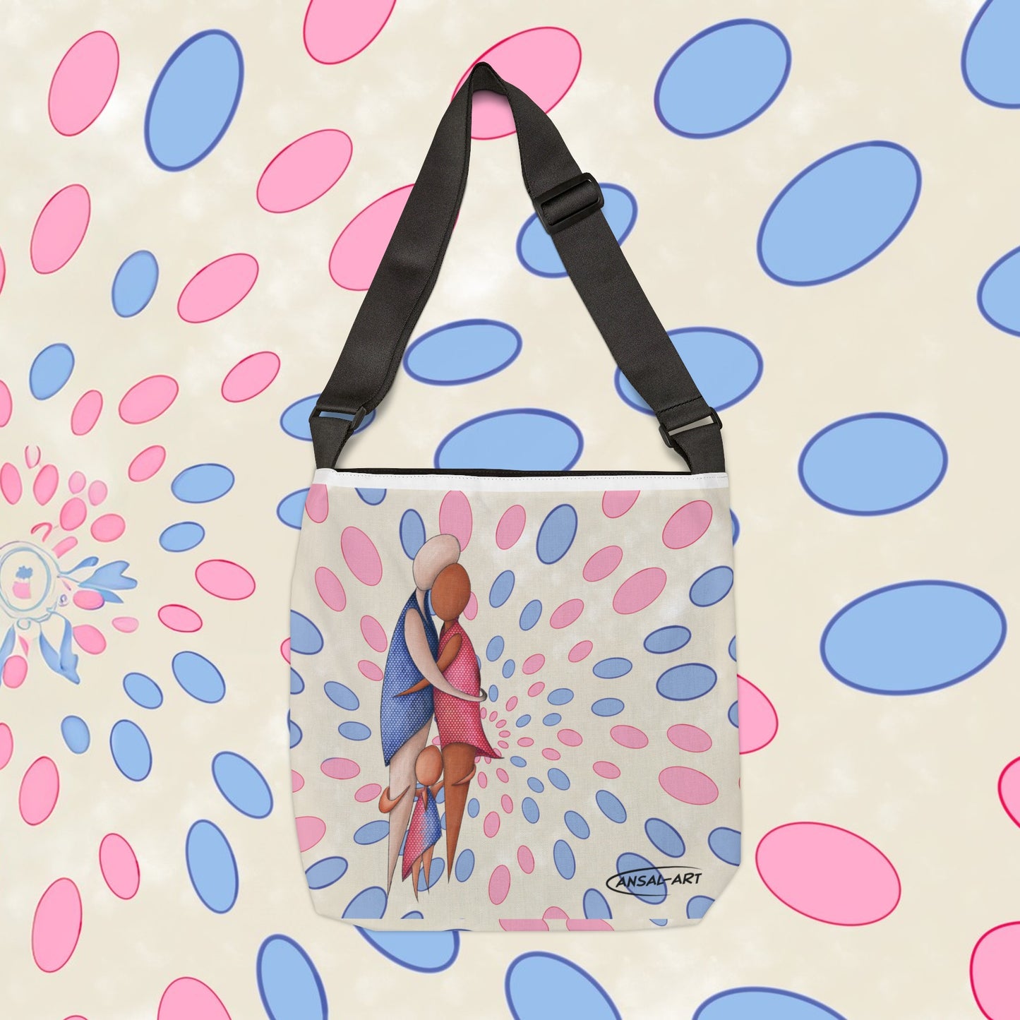 Abbracci pop- Bag (AOP)