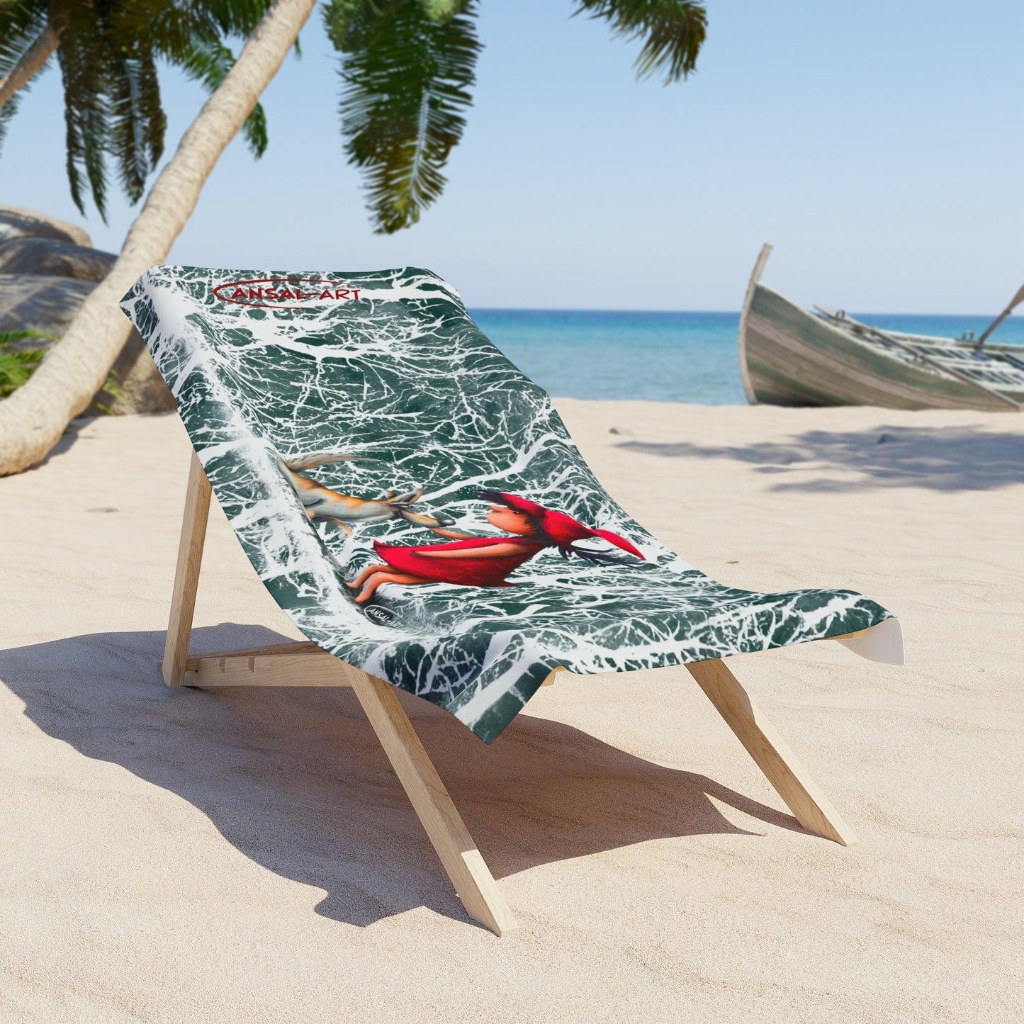 Cappuccetto rosso-Beach Towel