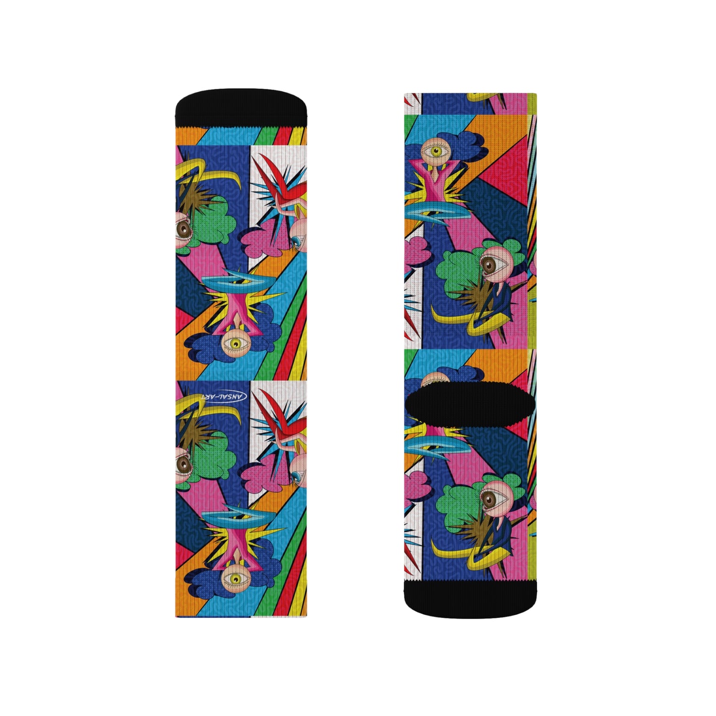 occhi pop-Sublimation Socks