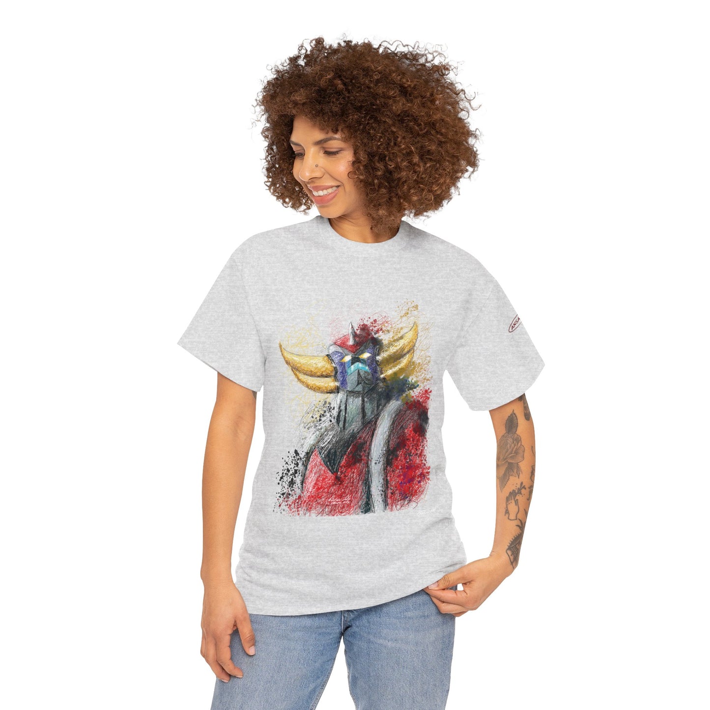 Goldrake ufo robot-Unisex Heavy Cotton Tee