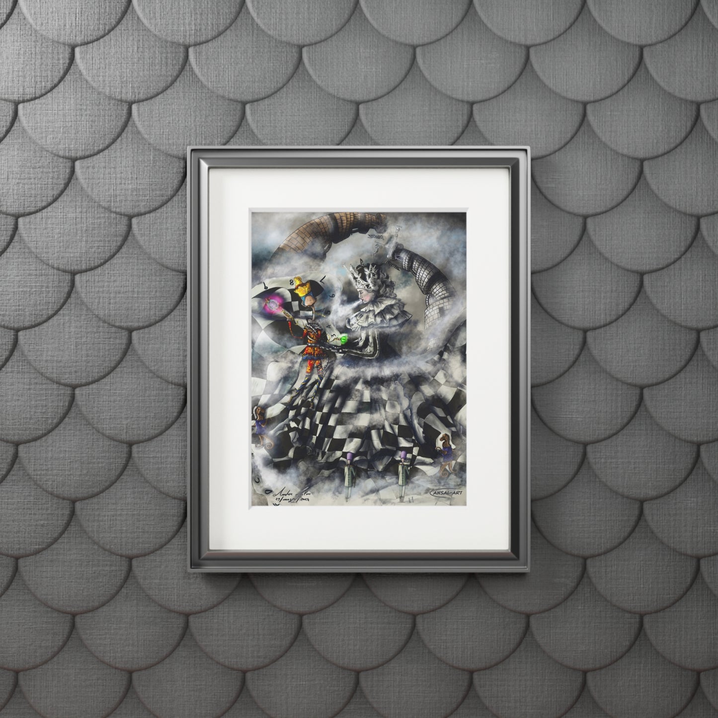 Fine Art Prints (Passepartout Paper Frame), Scacco matto