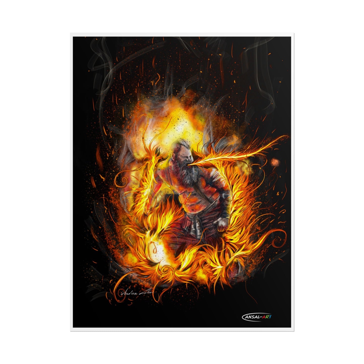 Fire-eater, Rolled Posters