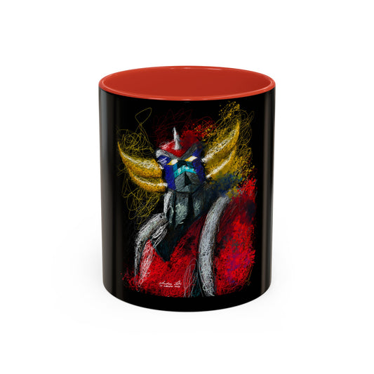 Goldrake Ufo robot--Accent Coffee Mug (11, 15oz)