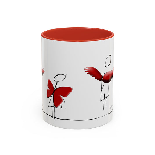 Piccole ali-Accent Coffee Mug (11, 15oz)