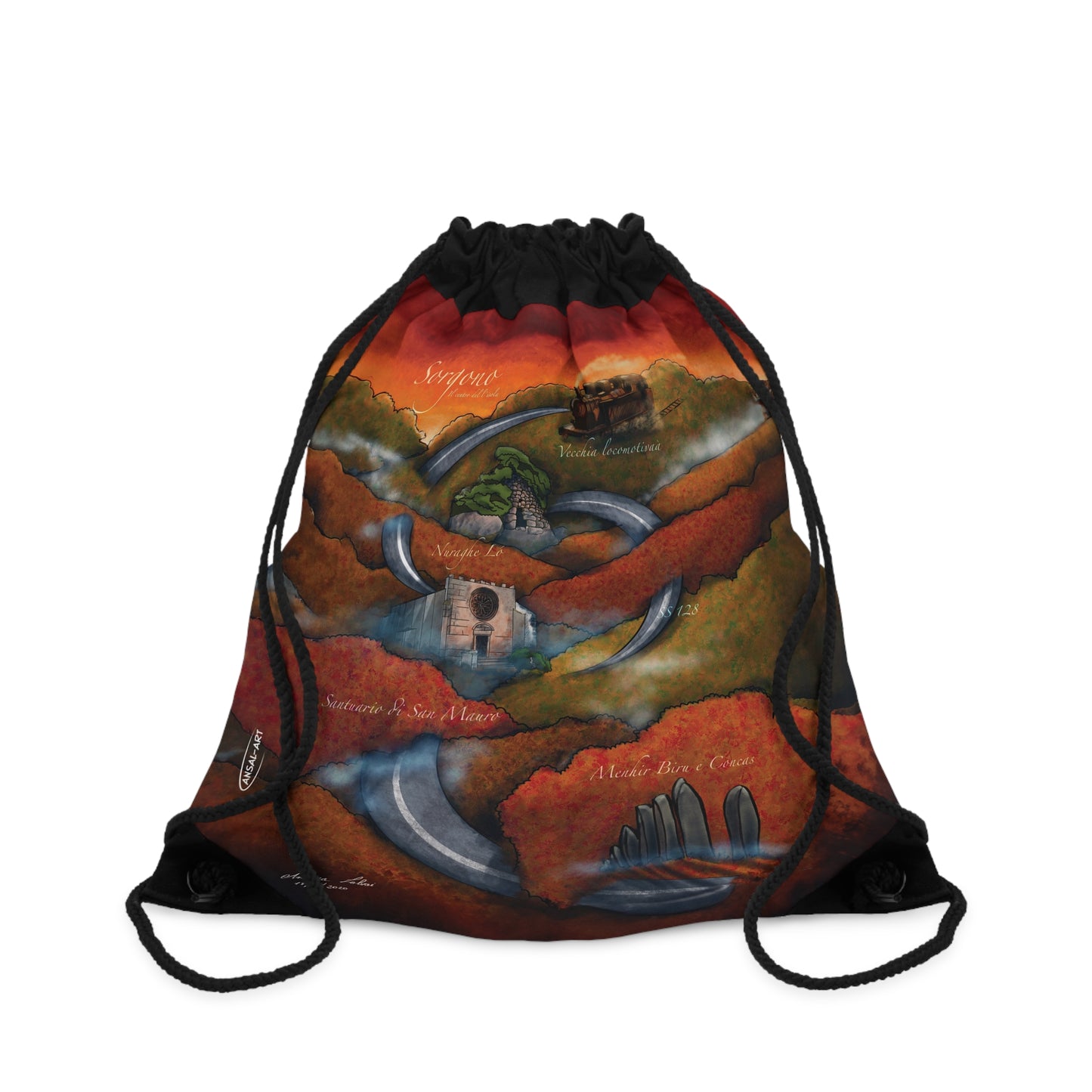 Sorgono-Drawstring Bag