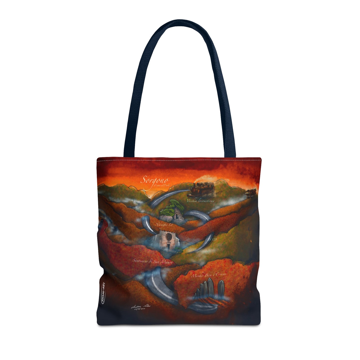 Sorgono-Tote Bag (AOP)