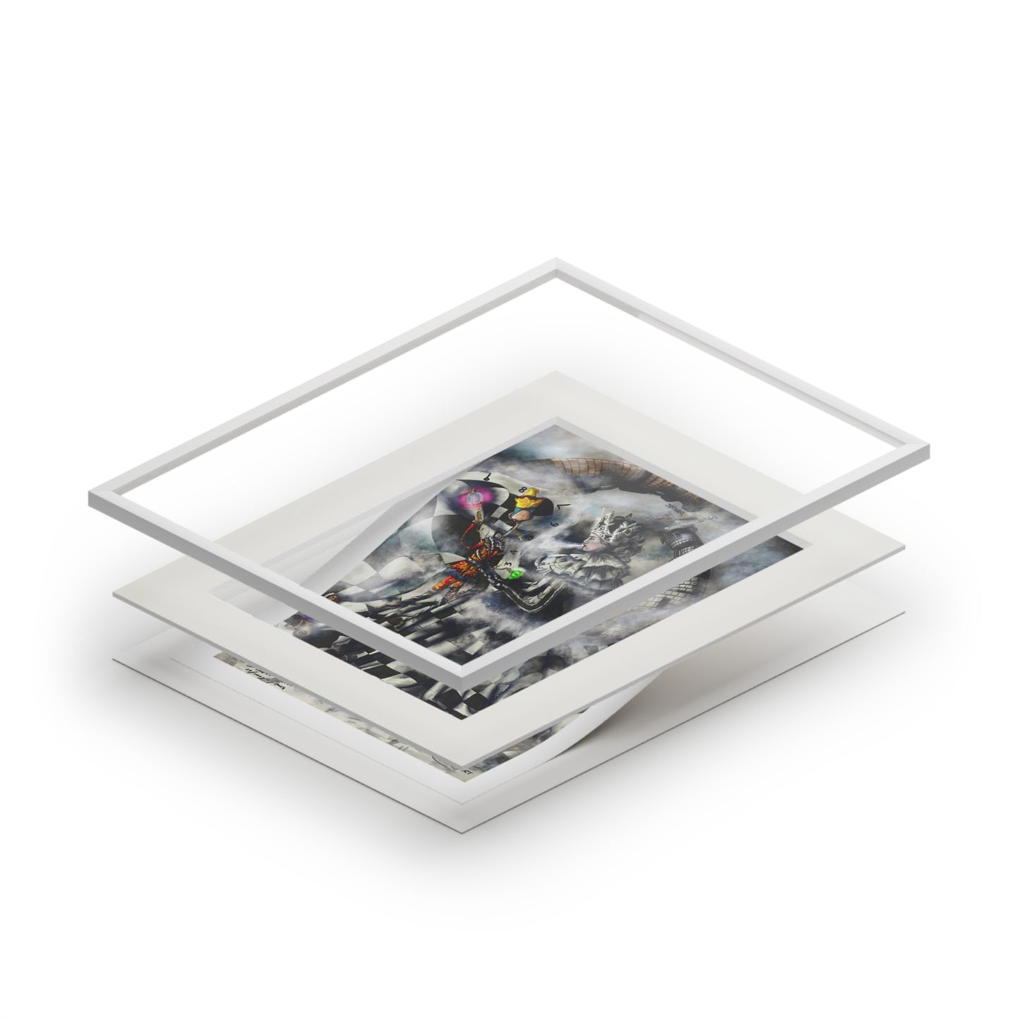 Fine Art Prints (Passepartout Paper Frame), Scacco matto