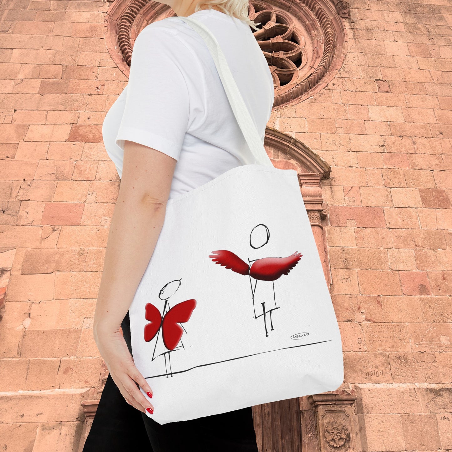 Piccole ali-Tote Bag (AOP)