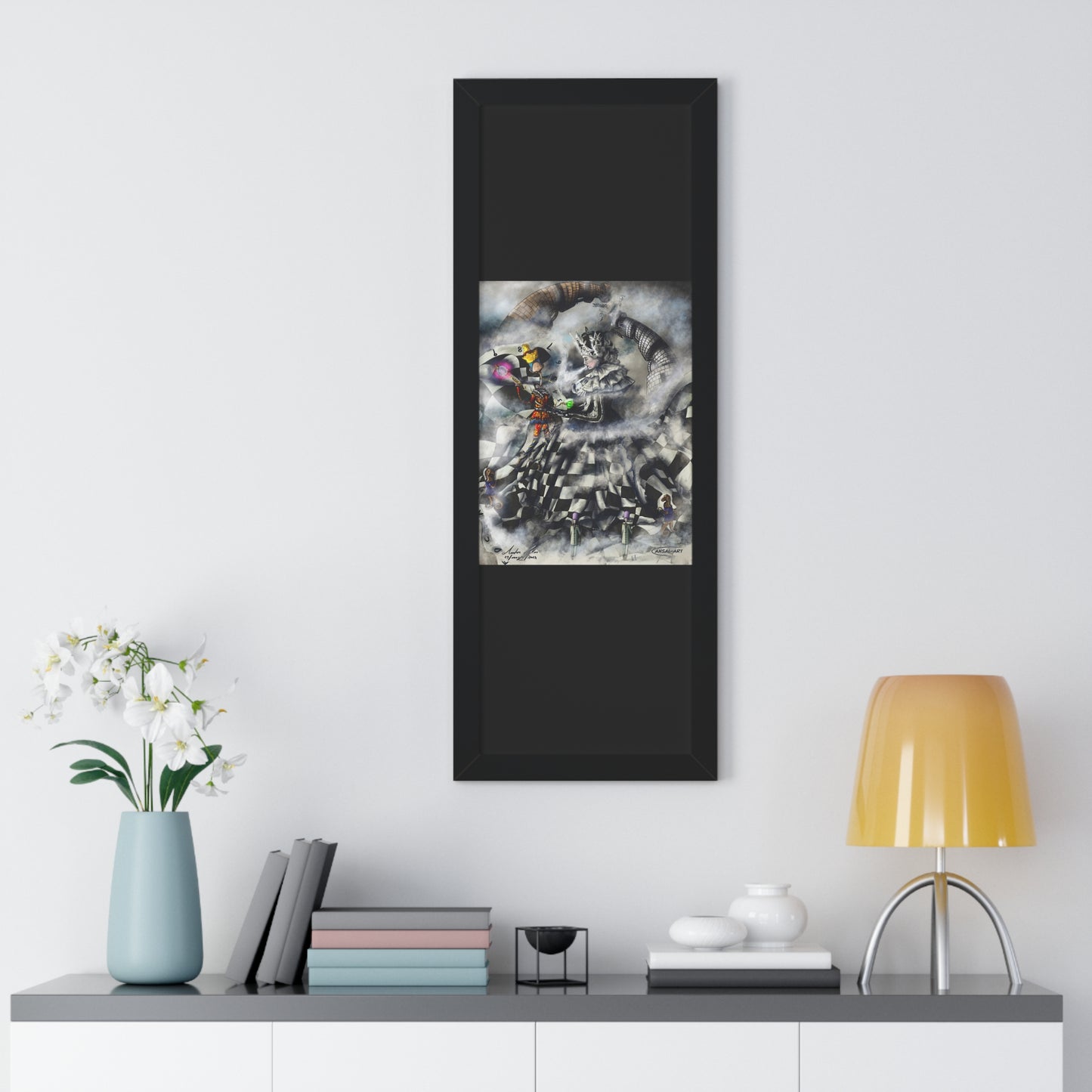 Framed Vertical Poster