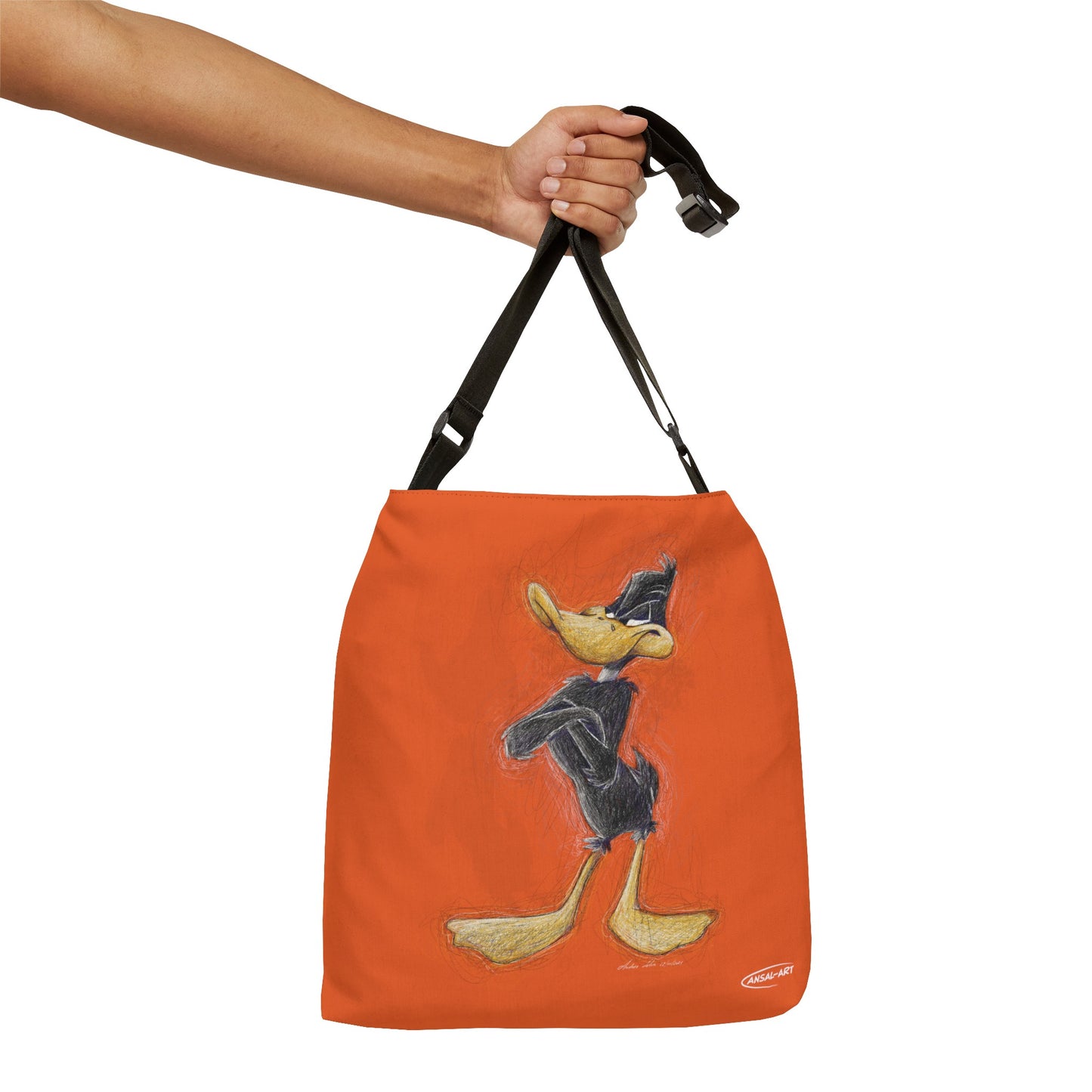 Daffy-Adjustable Tote Bag (AOP)