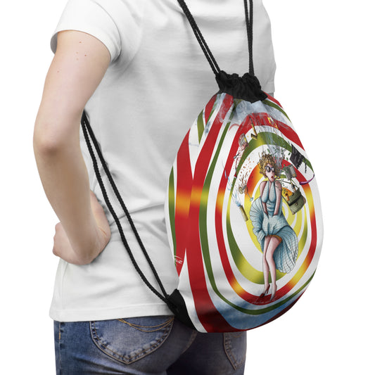 Marilyn -Drawstring Bag