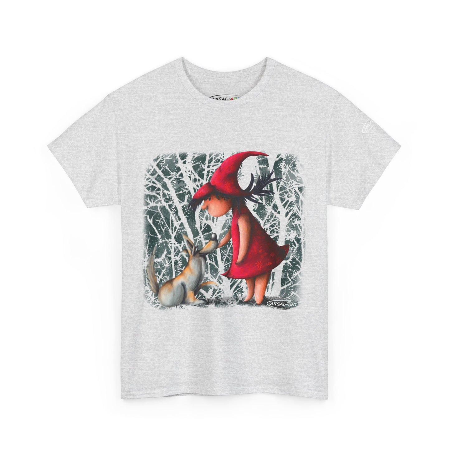 Cappuccetto Rosso-Unisex Heavy Cotton Tee