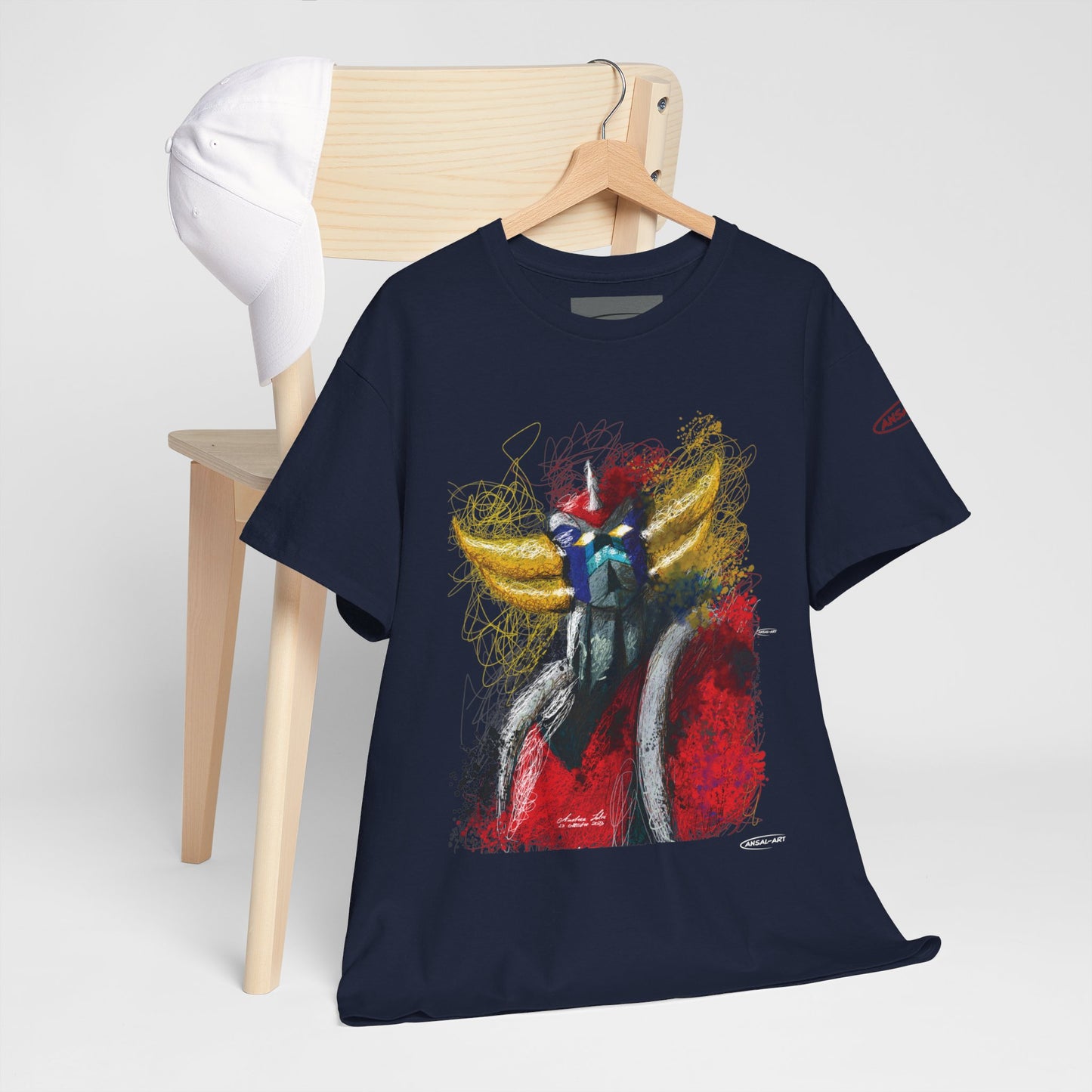 Goldrake ufo robot-Unisex Heavy Cotton Tee