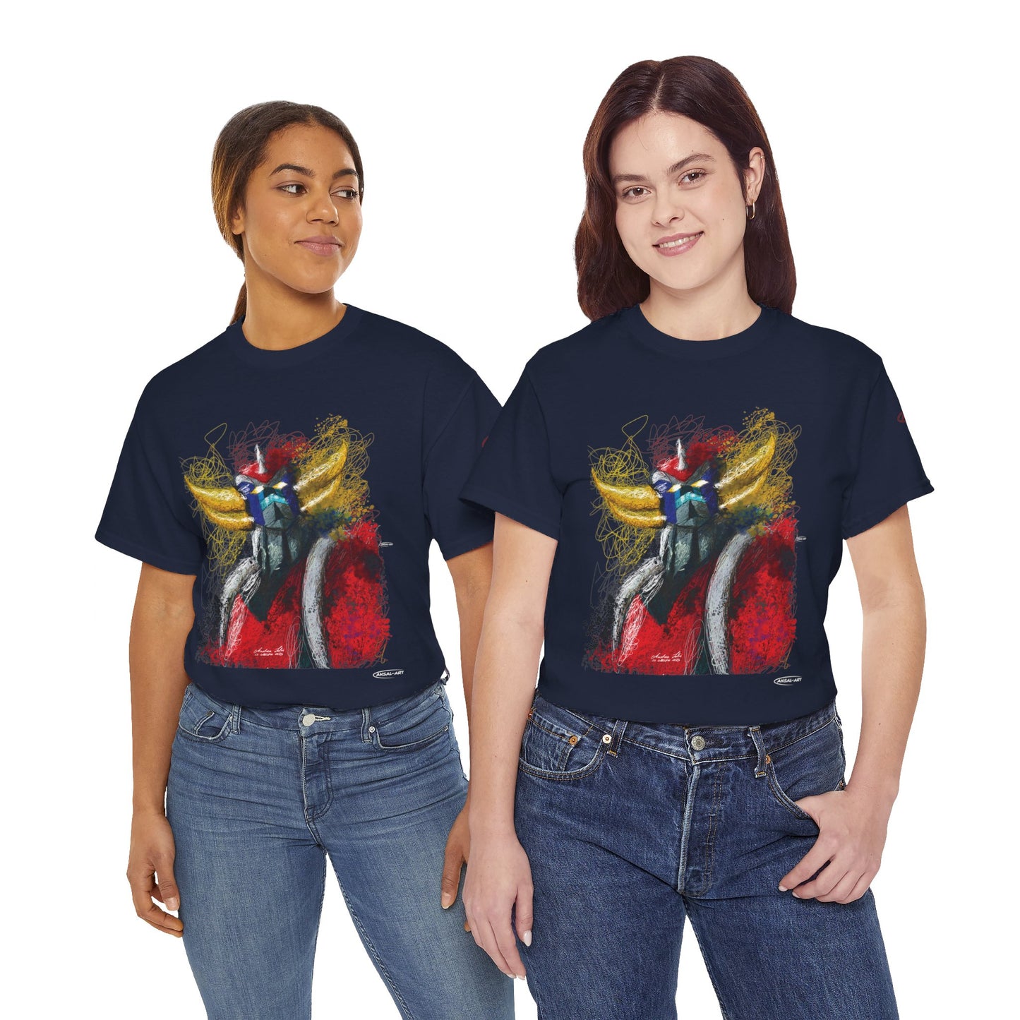 Goldrake ufo robot-Unisex Heavy Cotton Tee