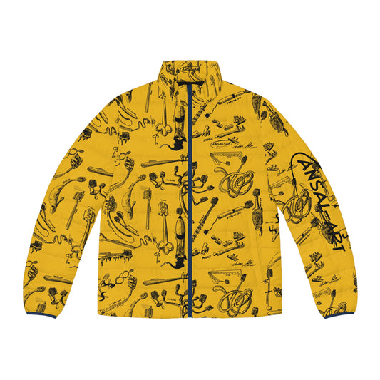 Copy of Crocodile green-Colorful Men's Puffer Jacket, AOP Jacket for Adventurers, Artistic Winter Coat, Unique Gift for Art Lovers, Trendy Outerwear for Every [...]