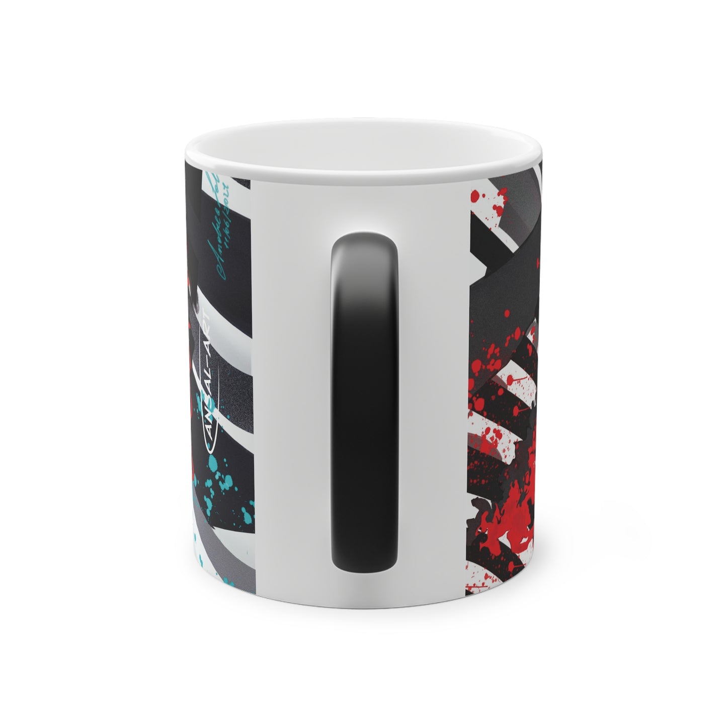 Zebra pop--Magic Mug, 11oz