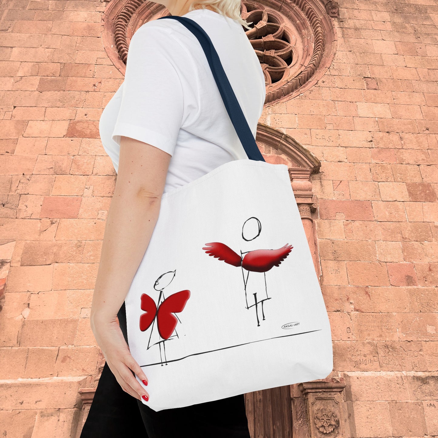 Piccole ali-Tote Bag (AOP)