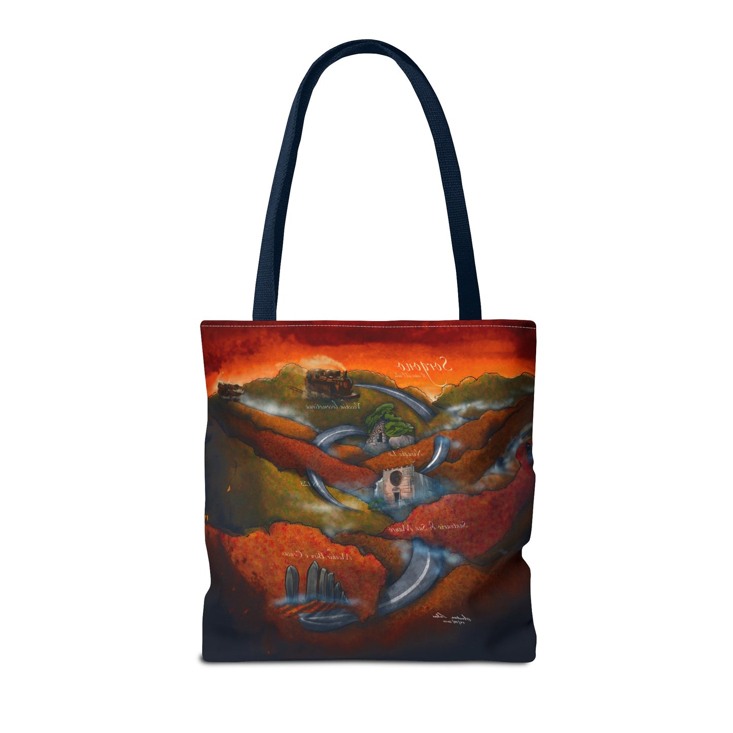 Sorgono-Tote Bag (AOP)