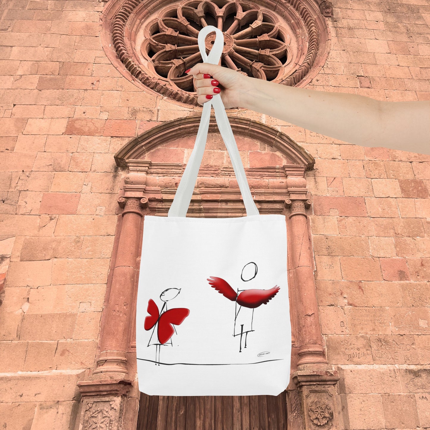 Piccole ali-Tote Bag (AOP)