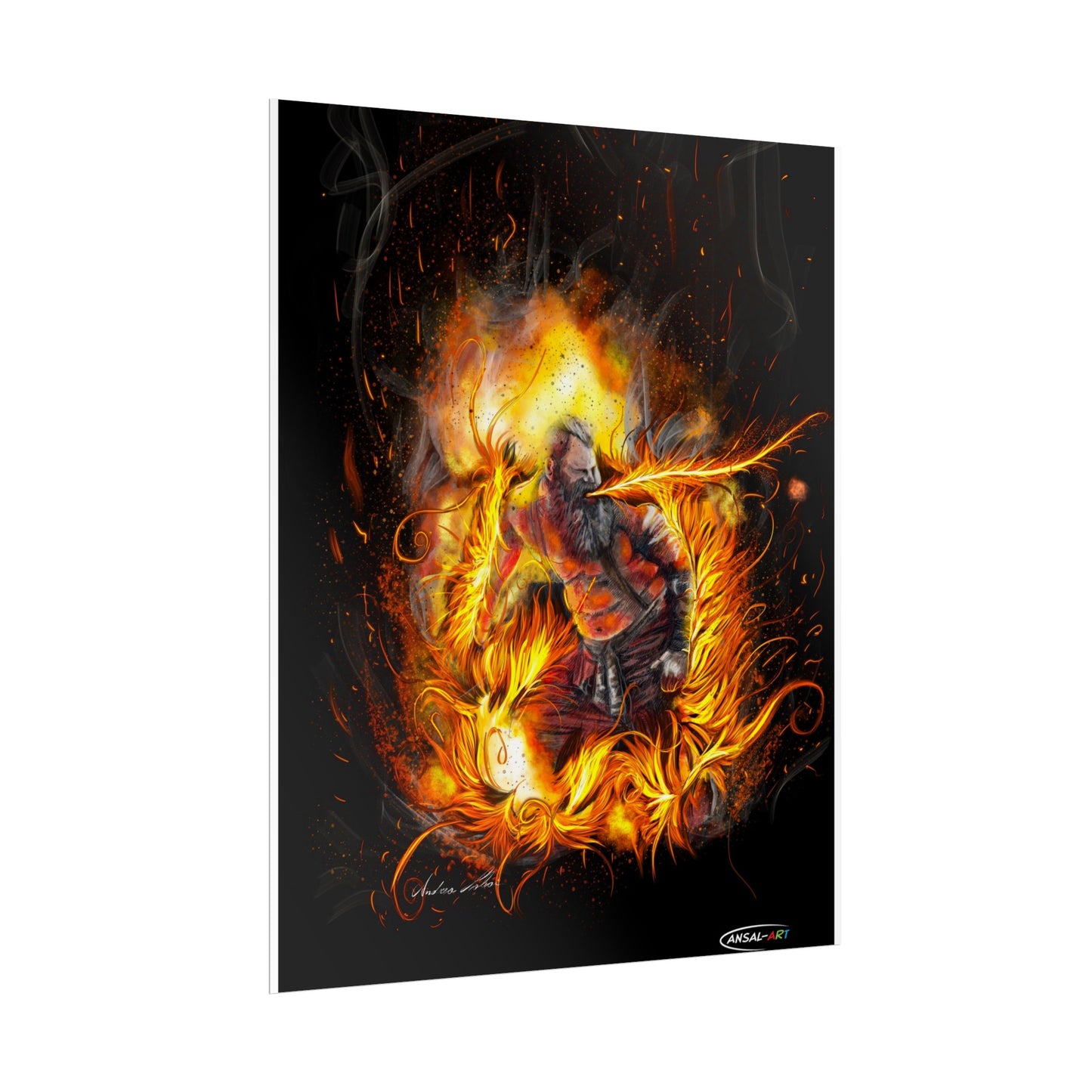 Fire-eater, Rolled Posters