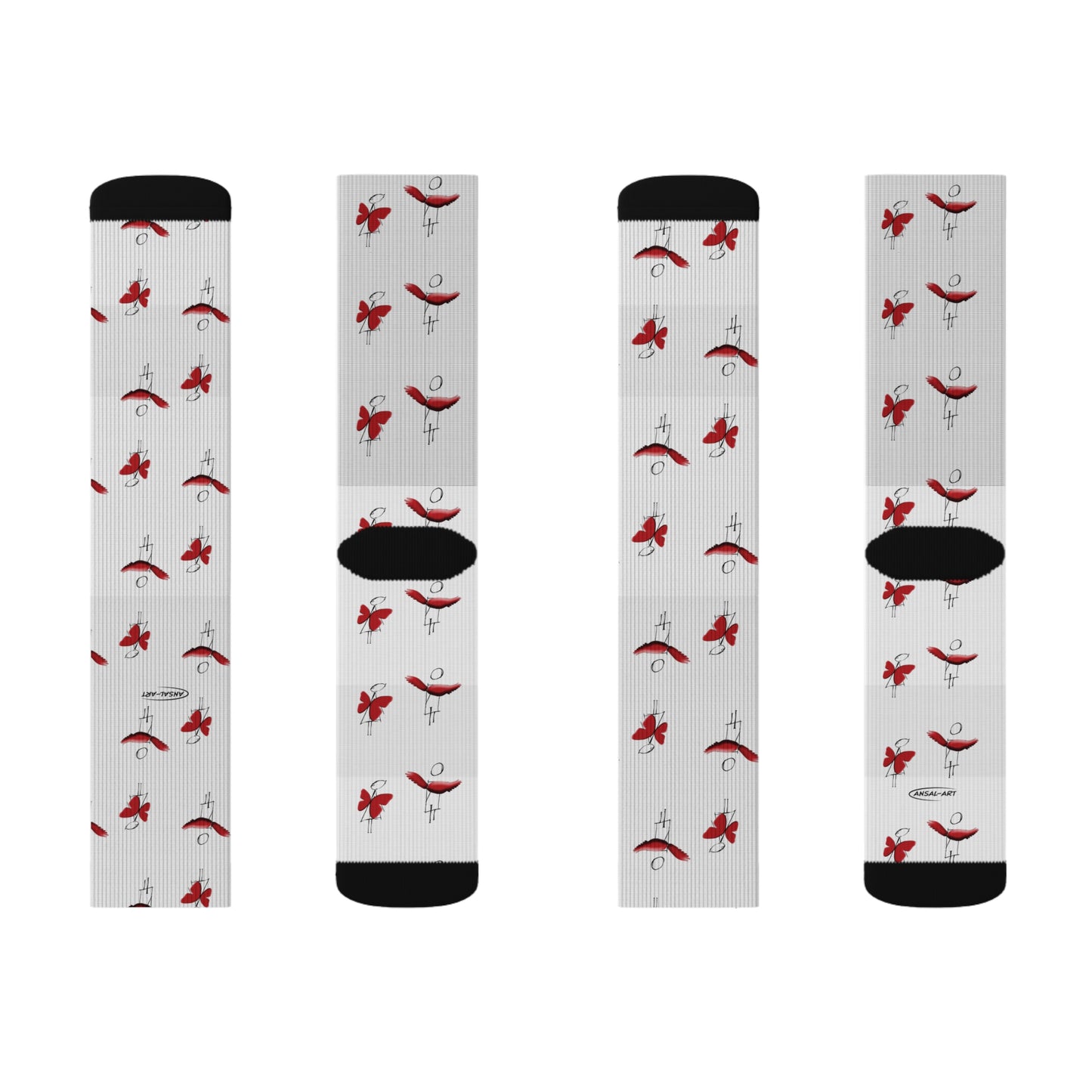 piccole ali-Sublimation Socks