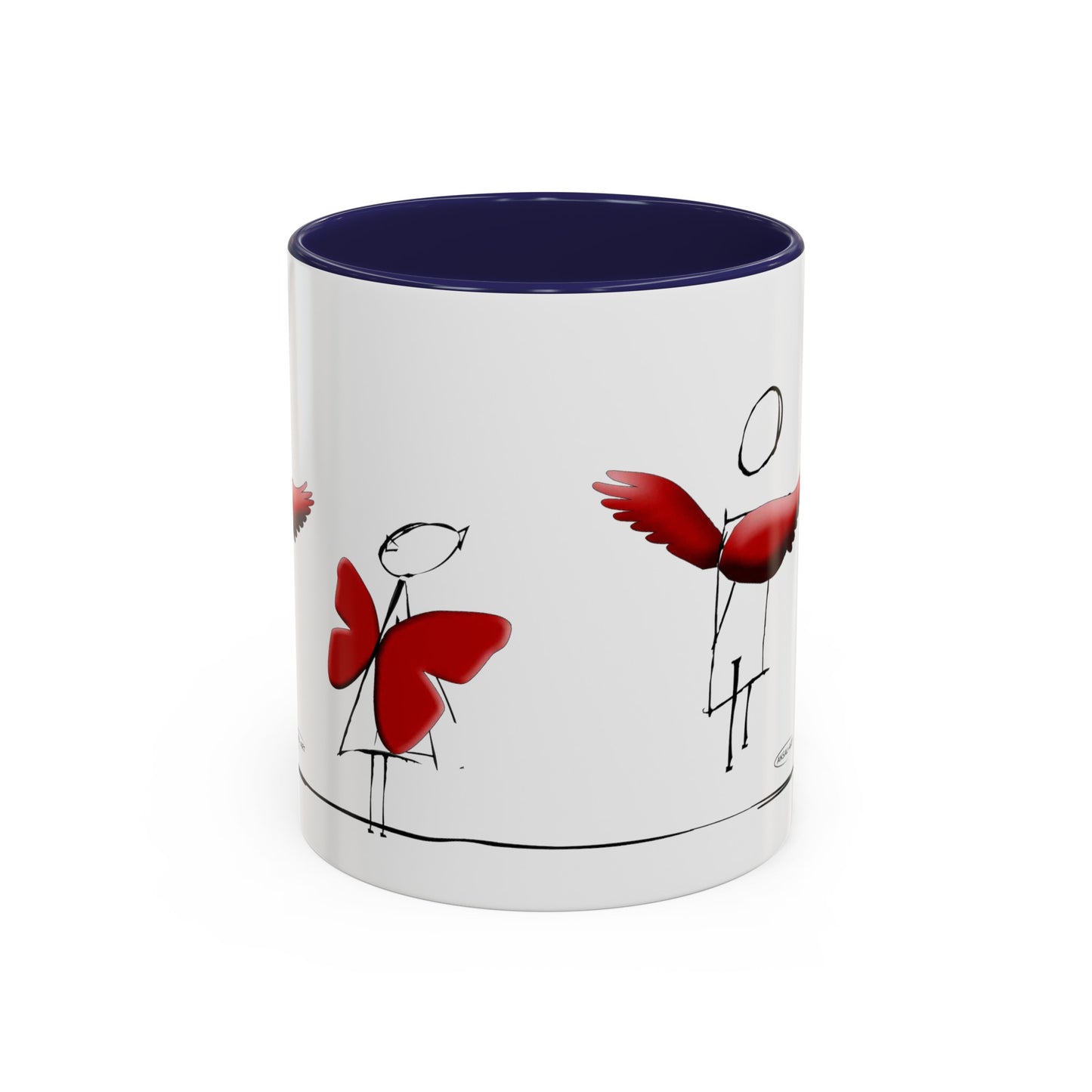 Piccole ali-Accent Coffee Mug (11, 15oz)