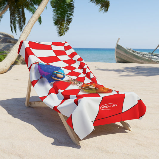 Ingarbugliati pop - Beach Towel