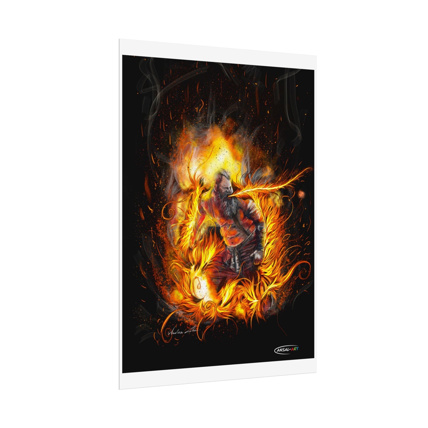 Fire-eater, Rolled Posters