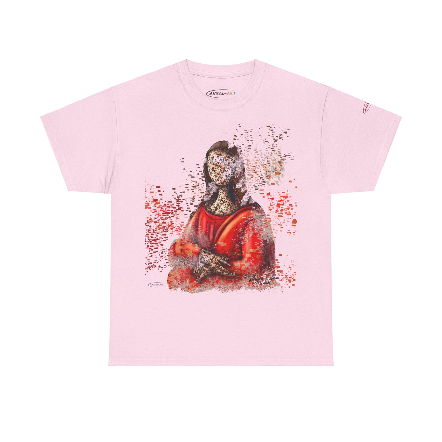 Gioconda scomposta-Unisex Heavy Cotton Tee