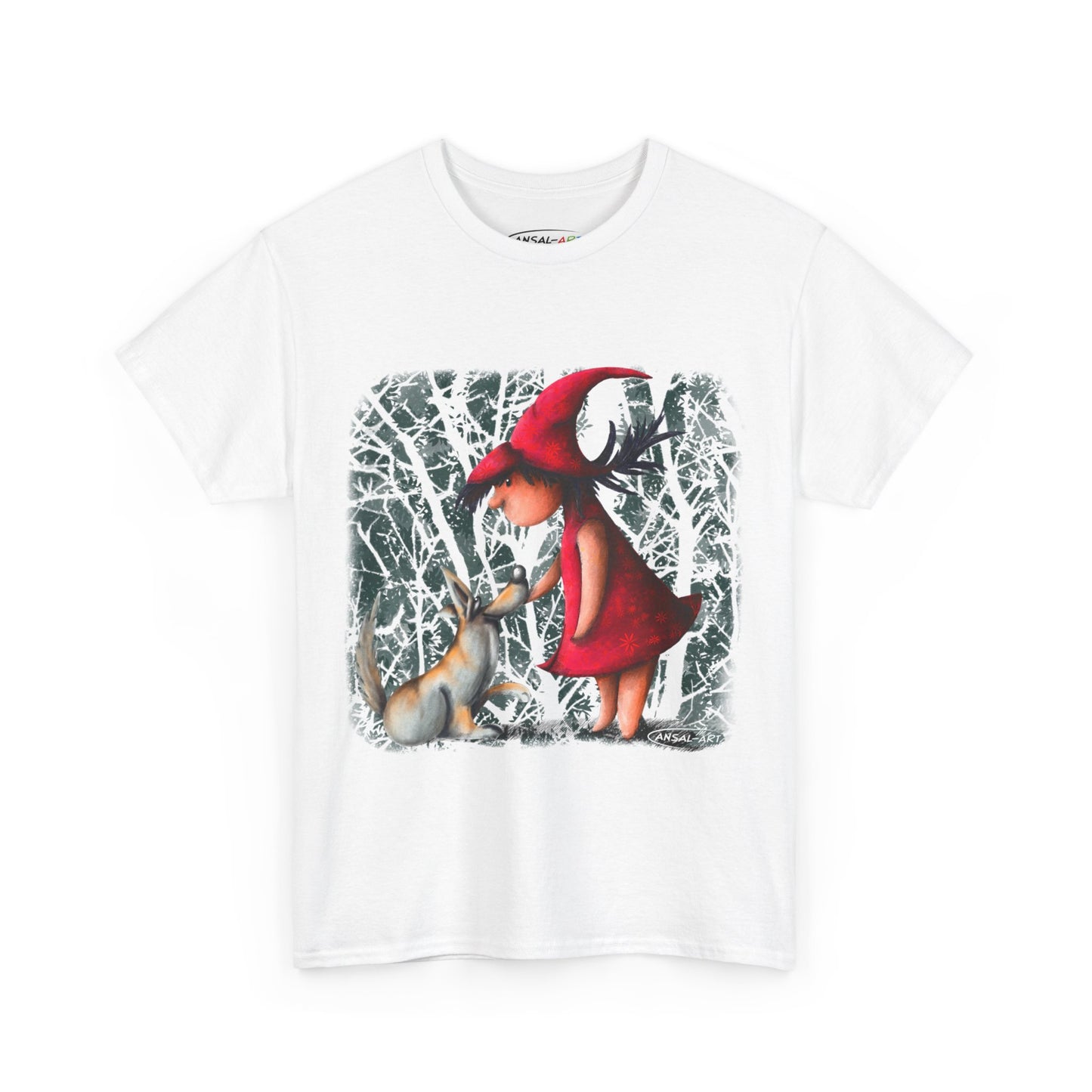 Cappuccetto Rosso-Unisex Heavy Cotton Tee