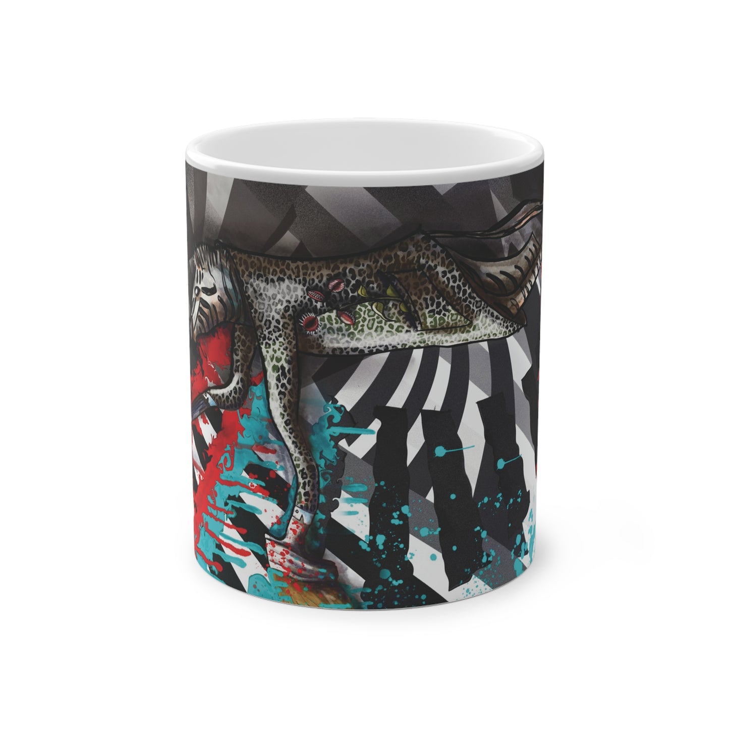 Zebra pop--Magic Mug, 11oz