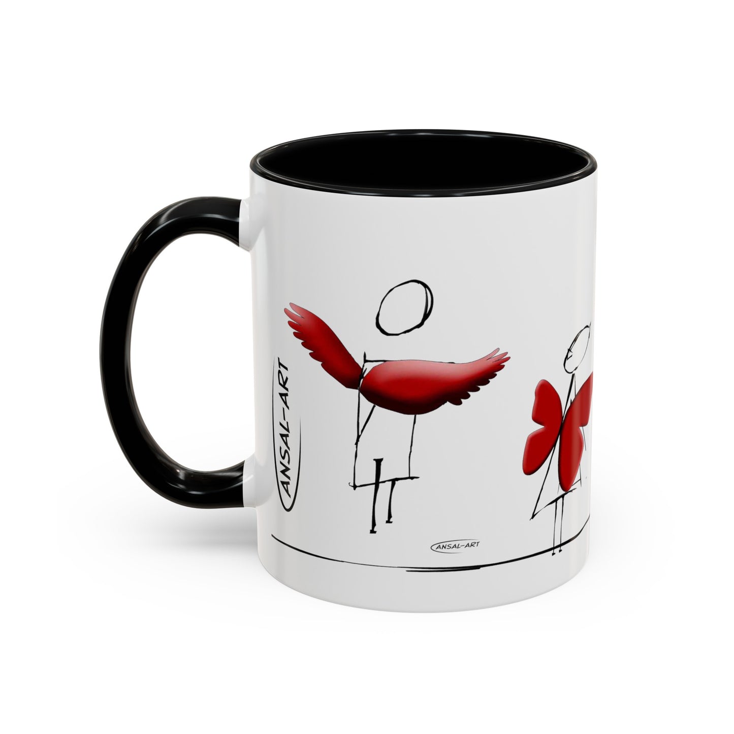 Piccole ali-Accent Coffee Mug (11, 15oz)