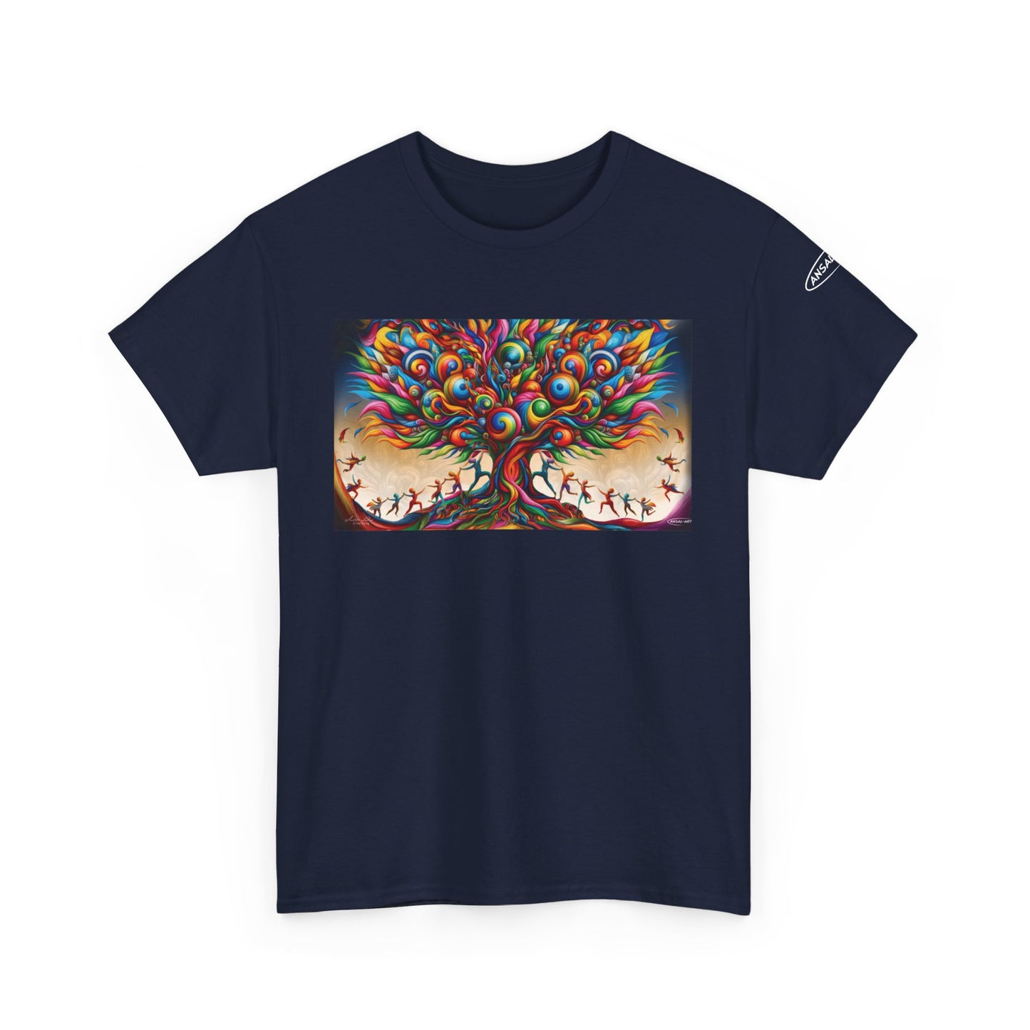 l'albero della vita-Front graphics-Unisex Heavy Cotton Tee