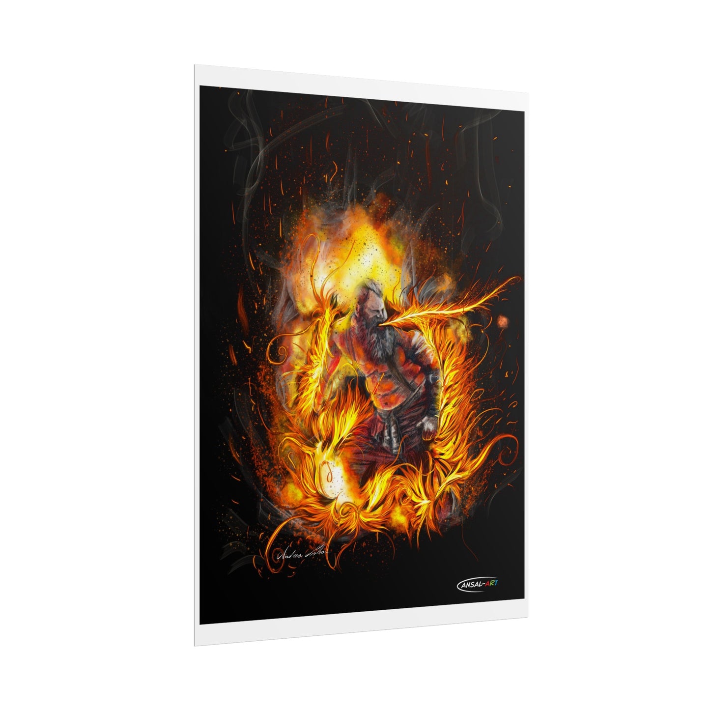 Fire-eater, Rolled Posters