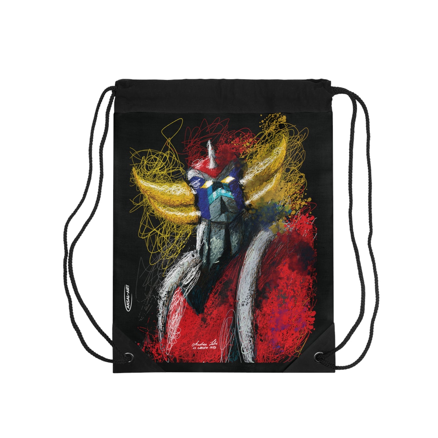 Goldrake-Ufo robot-Drawstring Bag