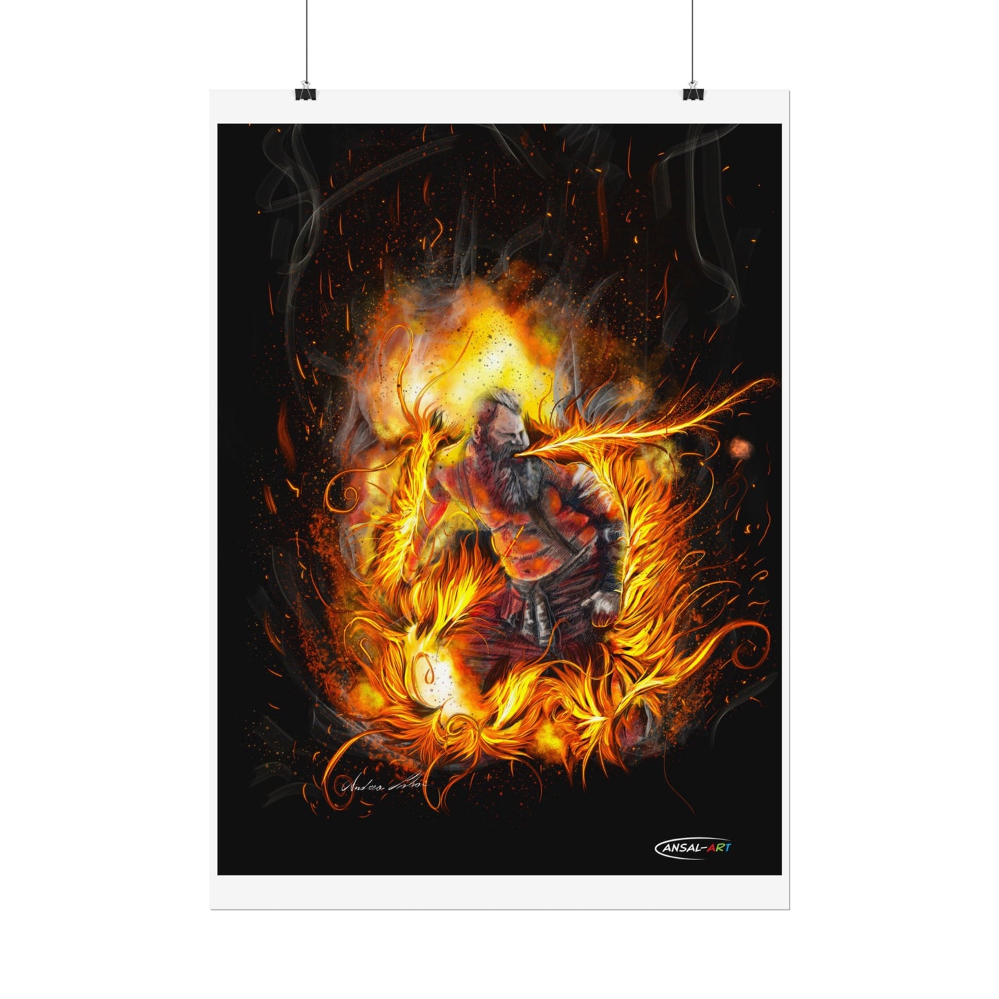 Fire-eater, Rolled Posters