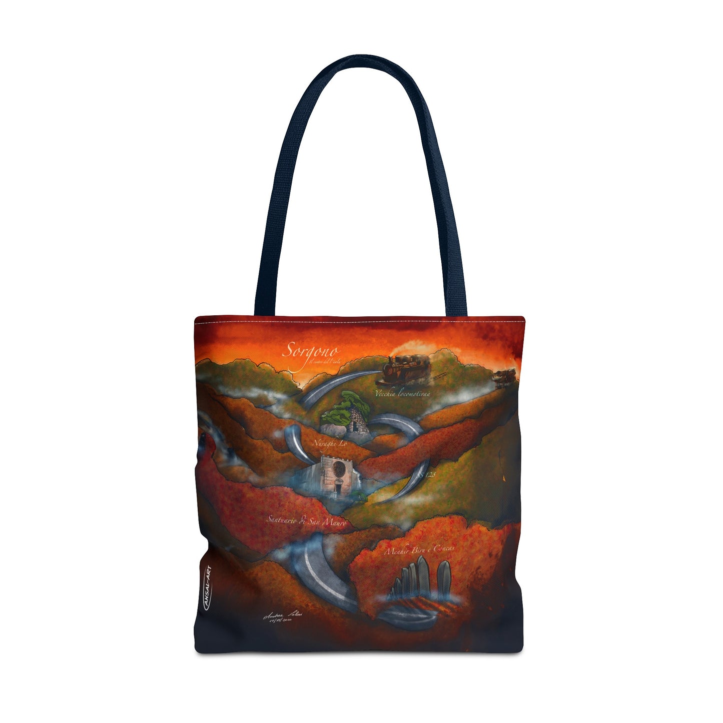 Sorgono-Tote Bag (AOP)