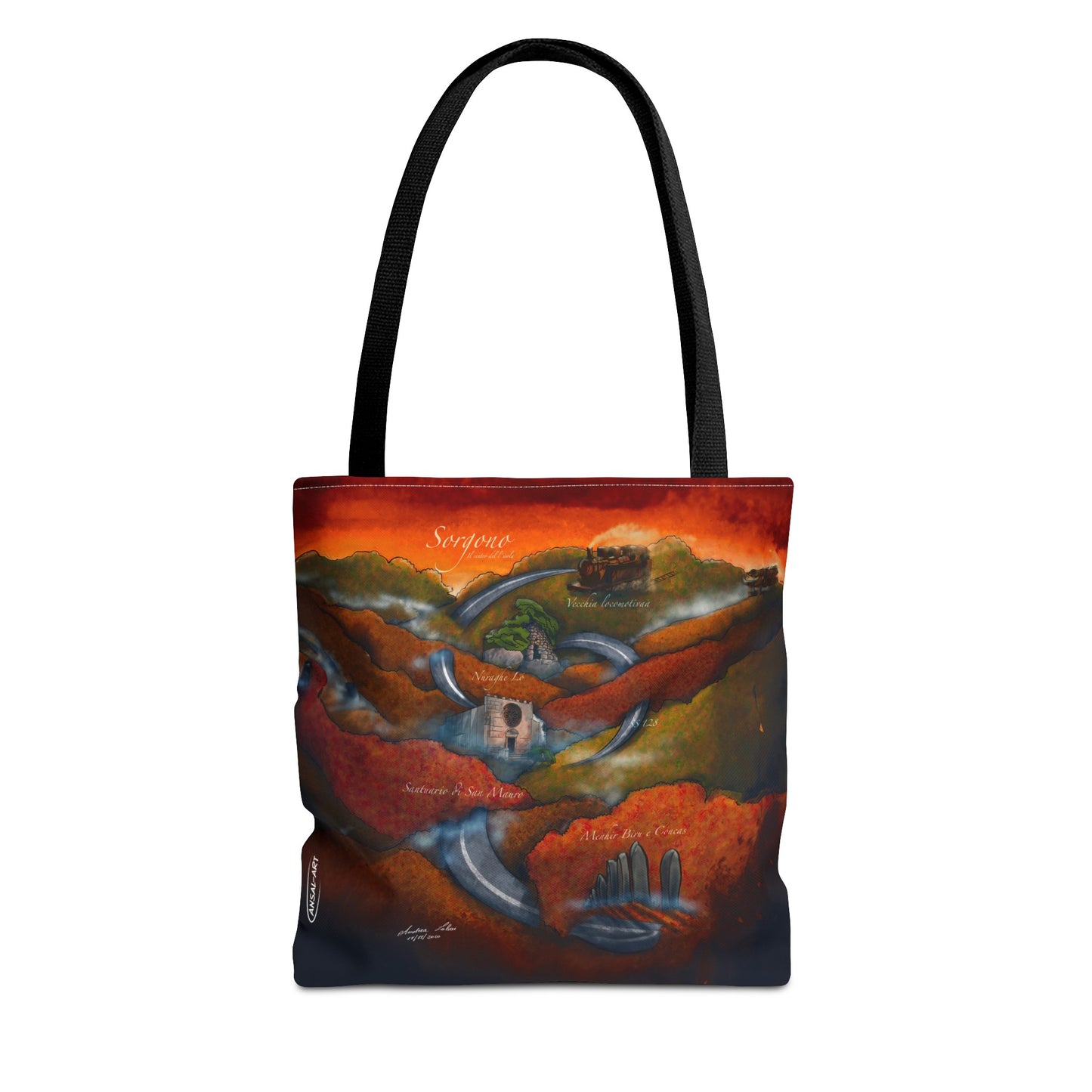 Sorgono-Tote Bag (AOP)