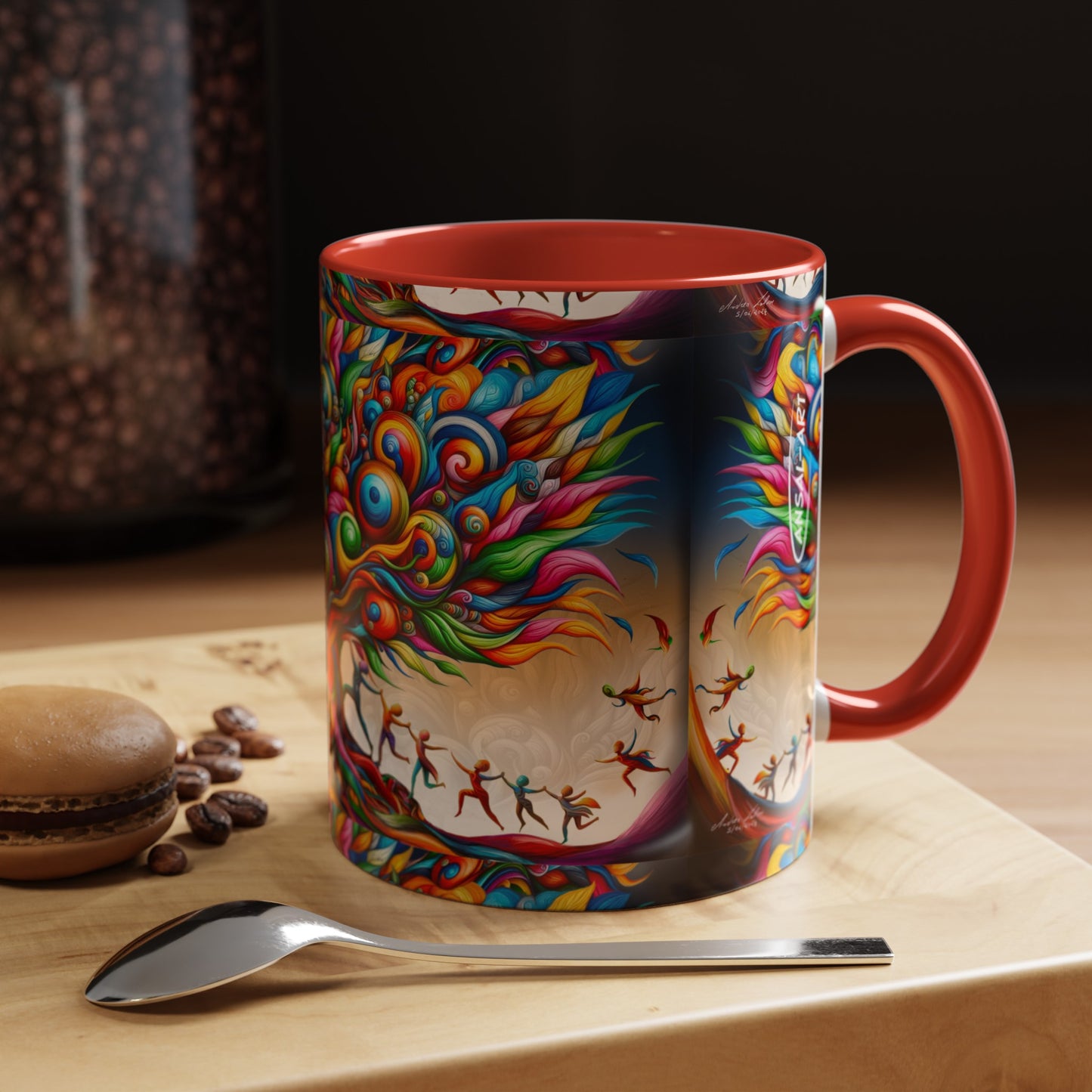 l'albero della vita-Accent Coffee Mug (11, 15oz)