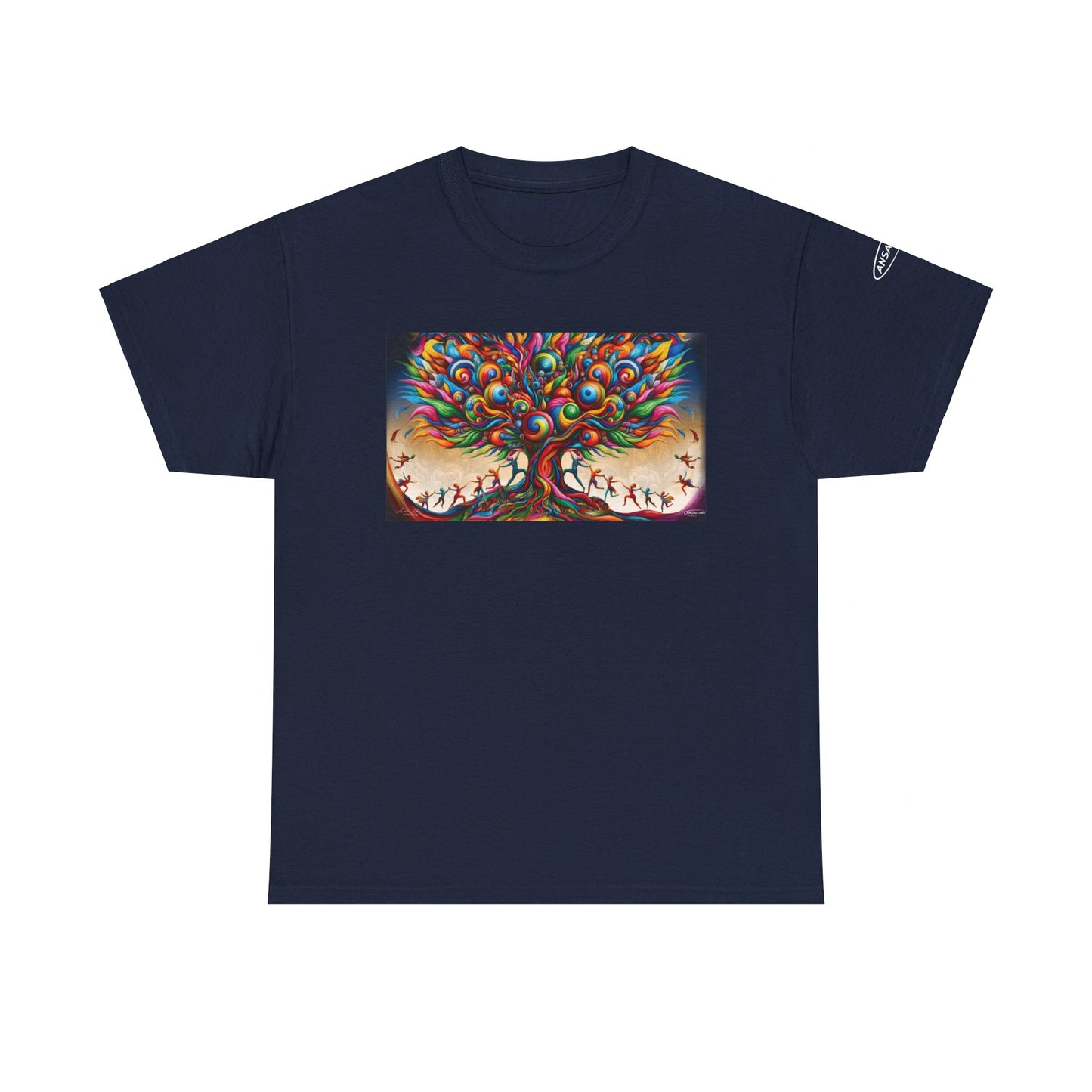 l'albero della vita-Front graphics-Unisex Heavy Cotton Tee